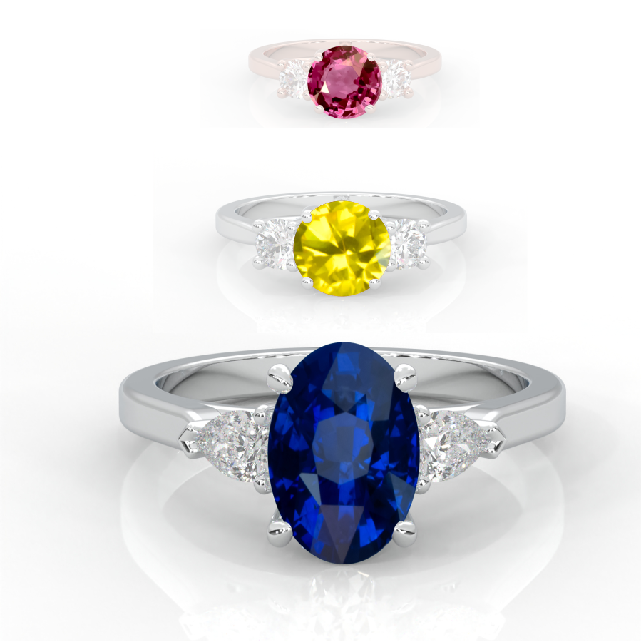 All Sapphire Rings