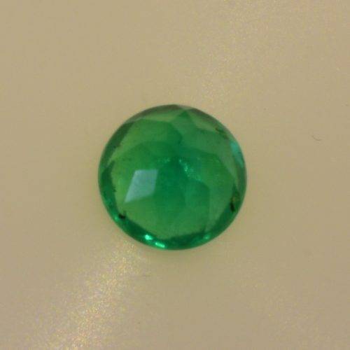 7.3 mm Round Colombian Emerald