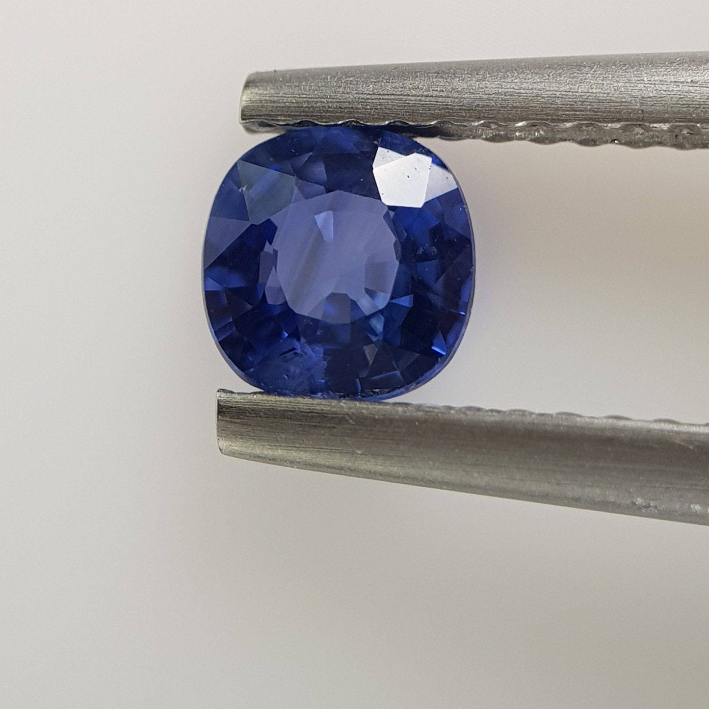 0.67 Carats Blue Sapphire Cushion Shape