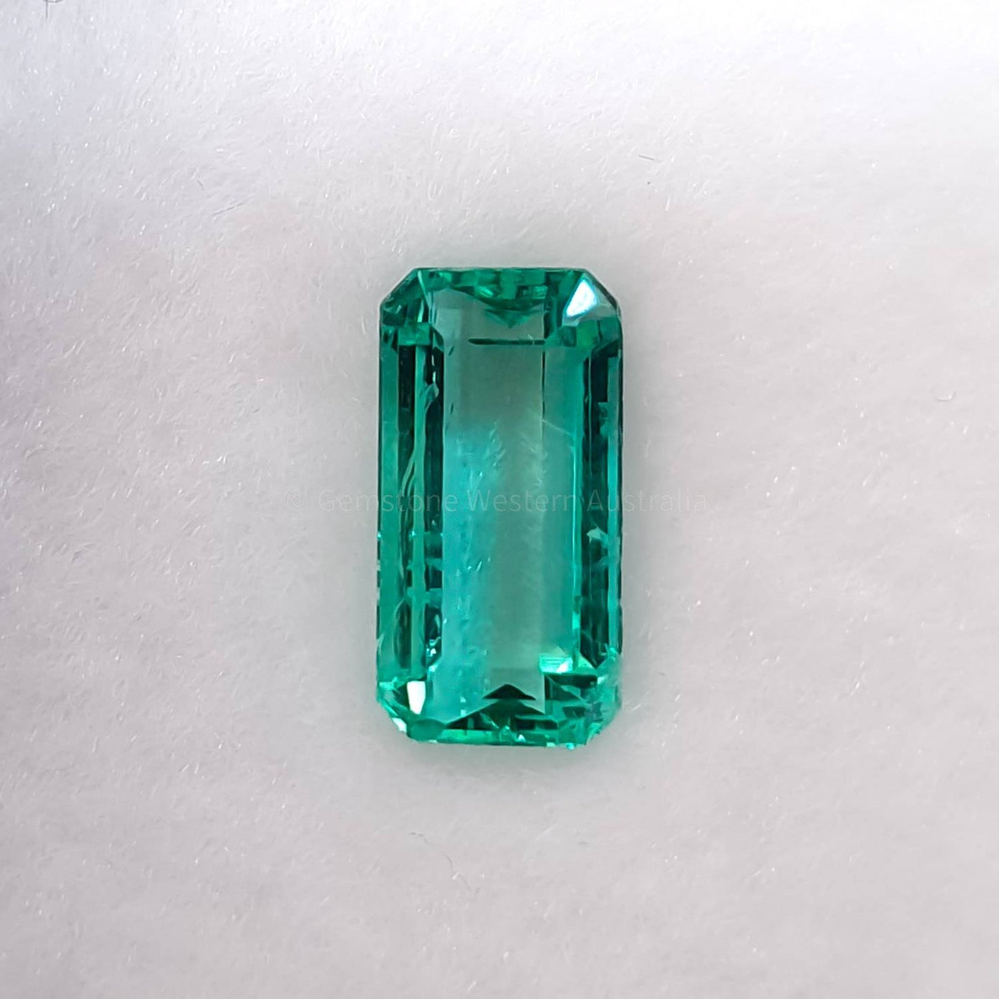 1.13 ct Natural Colombian Emerald Loose Gemstone Emerald Cut