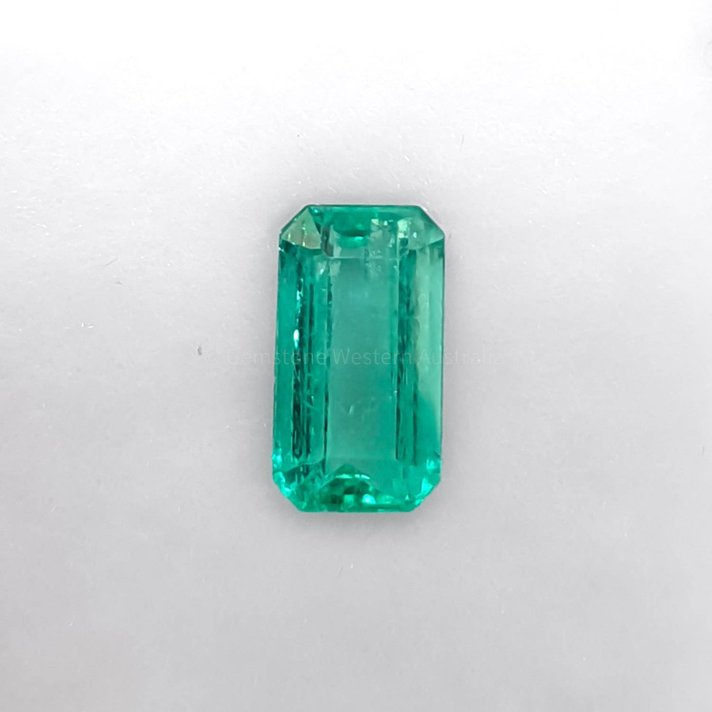 1.03 ct Natural Colombian Emerald Loose Gemstone Emerald Cut