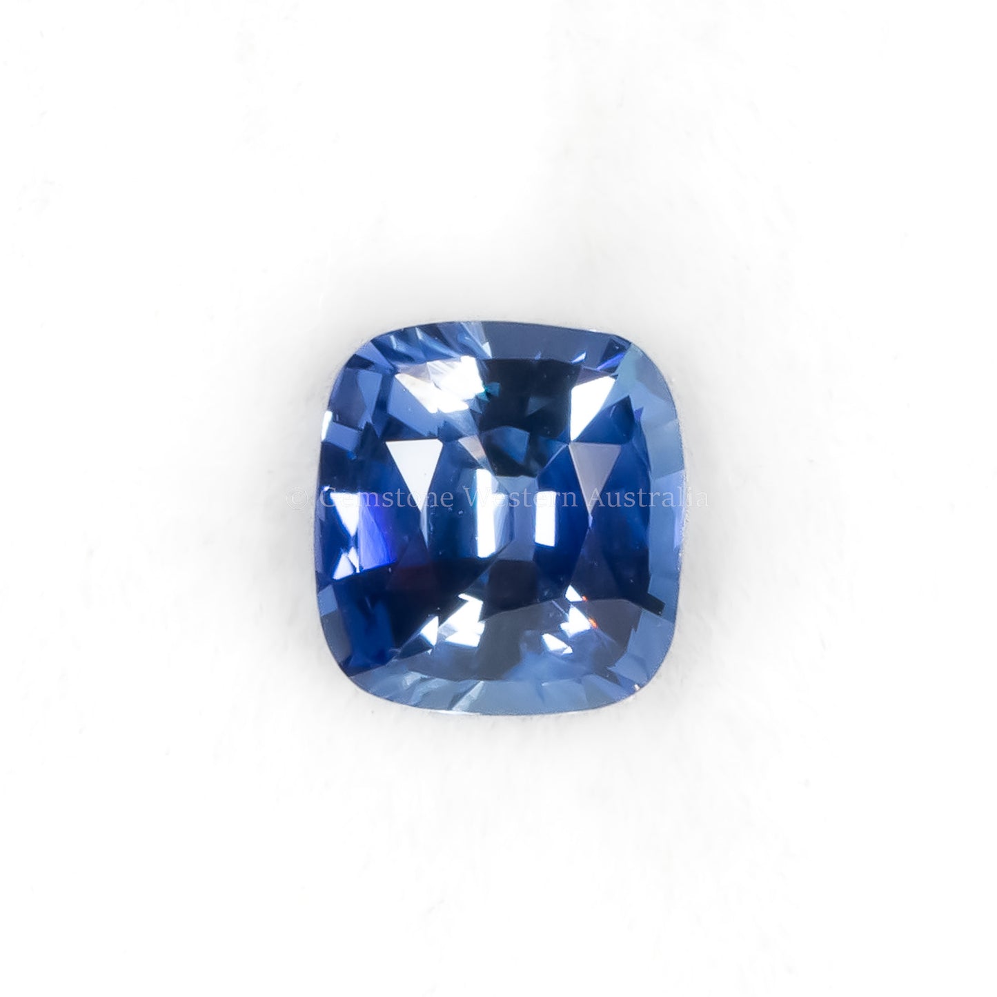 1.54 CT NATURAL HEATED BLUE SAPPHIRE - CUSHION CUT