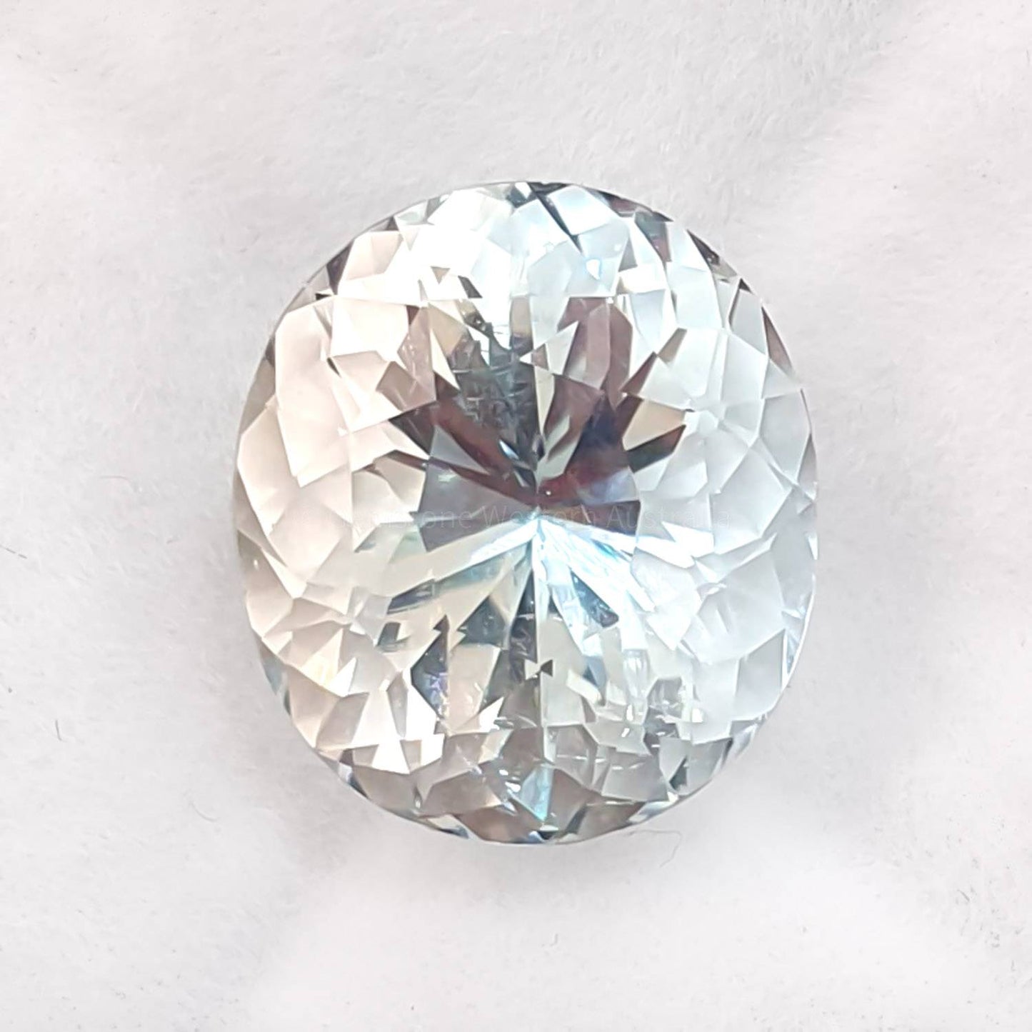 5.33 ct Natural Aquamarine Loose Gemstone Oval Cut