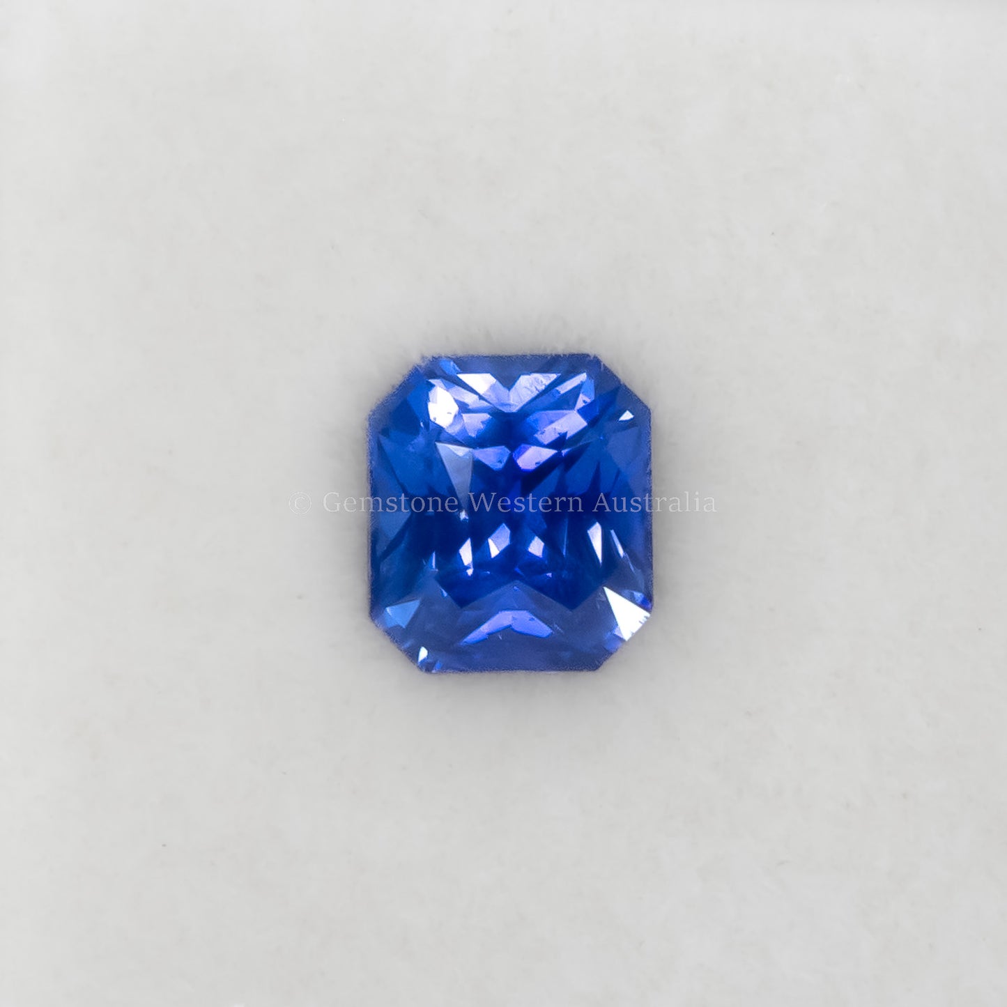 1.15 CT NATURAL UNHEATED BLUE SAPPHIRE - OCTAGON CUT