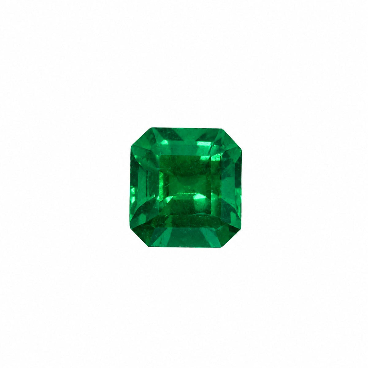1.01 ct natural Colombian emerald, emerald cut loose gemstone