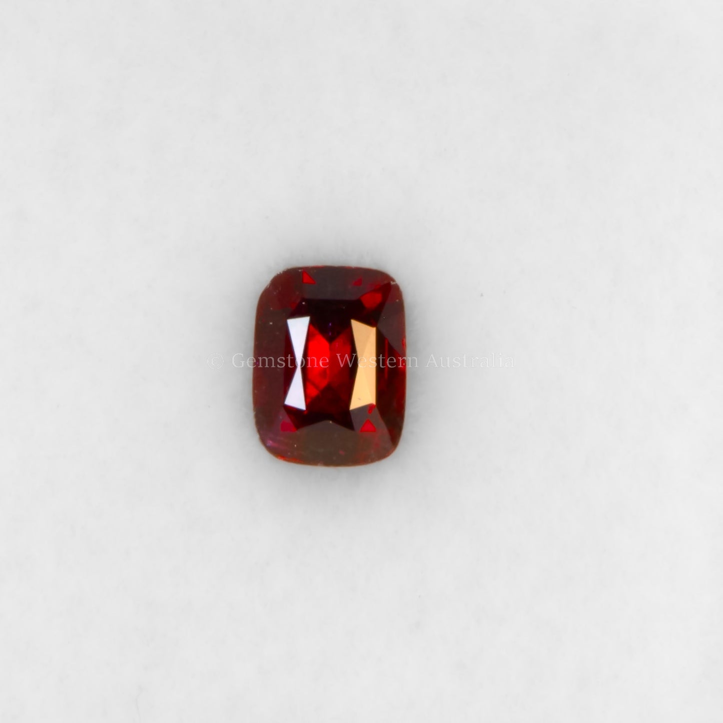 0.60 CT NATURAL UNHEATED RUBY - CUSHION RECTANGULAR CUT