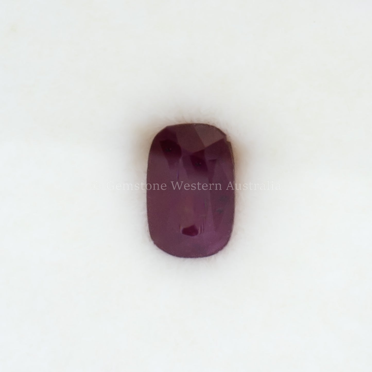 0.78 CT NATURAL UNHEATED RUBY - RECTANGULAR CUSHION CUT