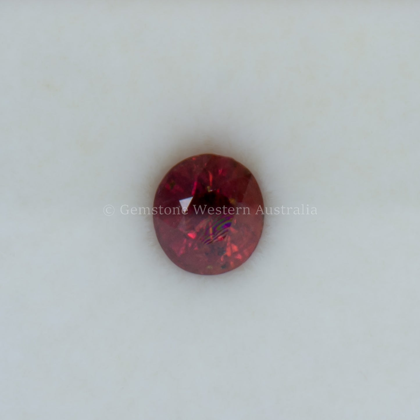 0.68 CT NATURAL UNHEATED RUBY - OVAL CUT