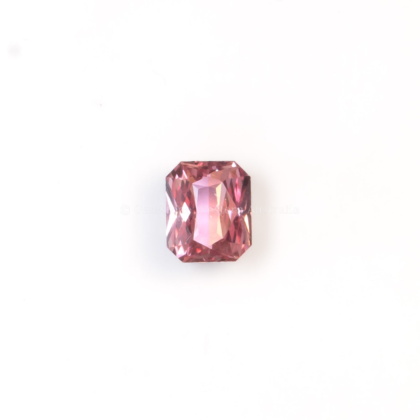1.07 Ct Unheated Natural Padparadscha Octagon Cut