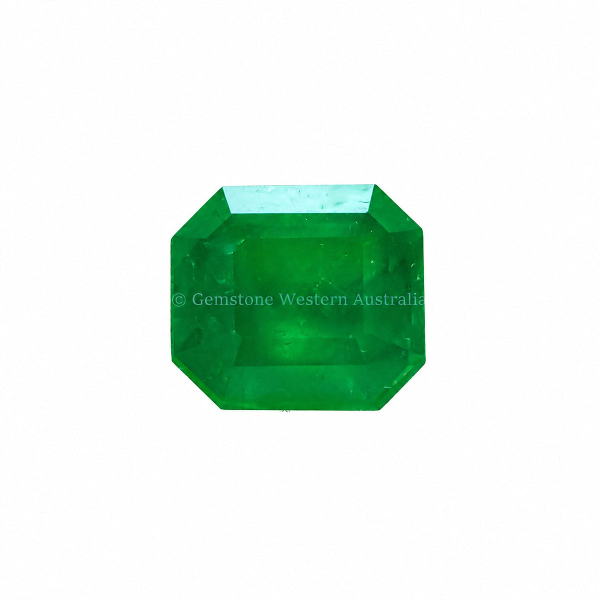 3.01 ct natural Colombian emerald, elongated emerald cut