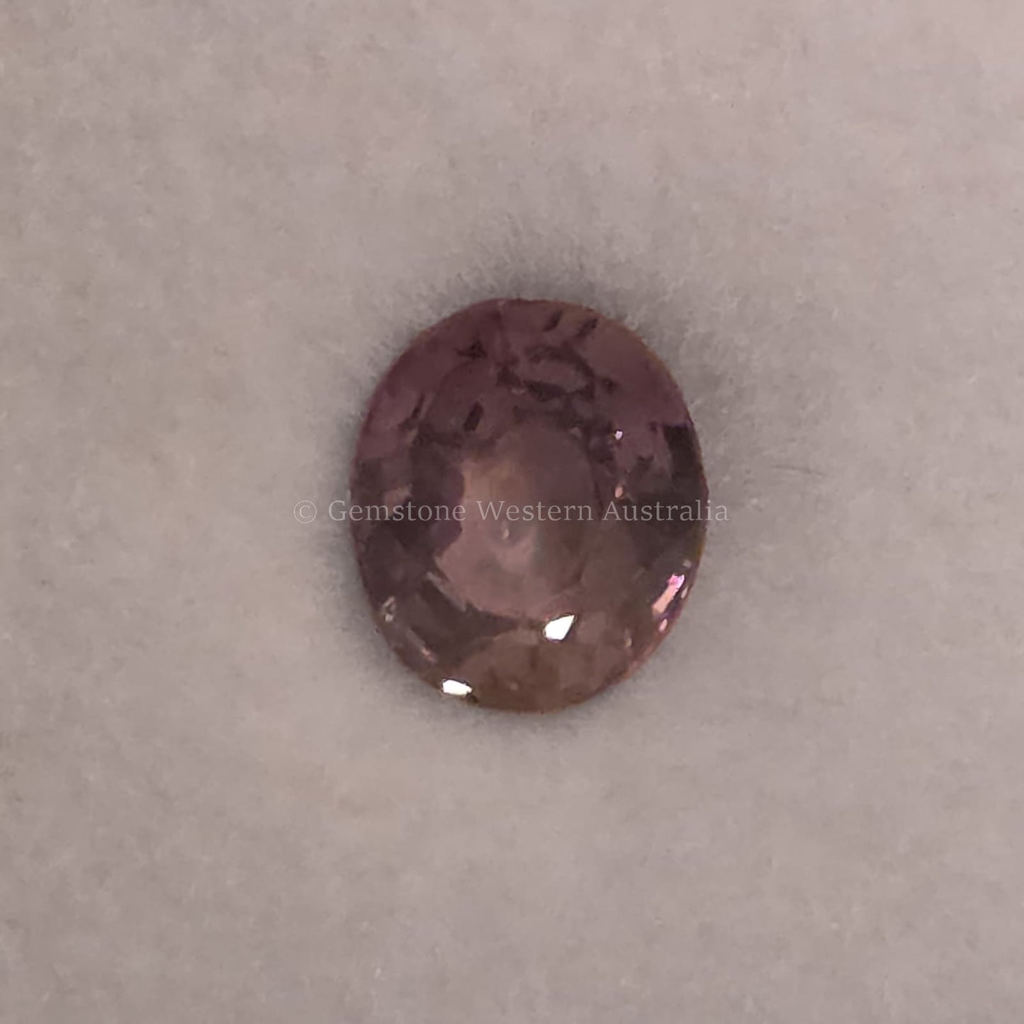 1.57ct Natural Alexandrite - Oval Cut In Candle Light