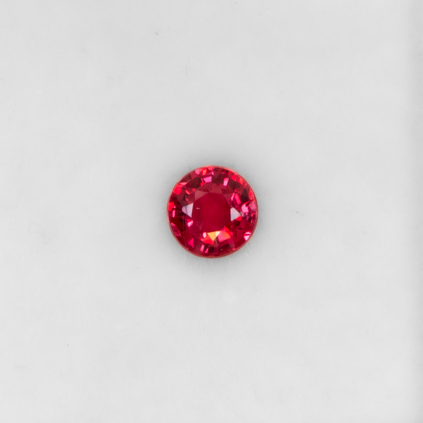 0.48 CT NATURAL UNHEATED RUBY - ROUND CUT