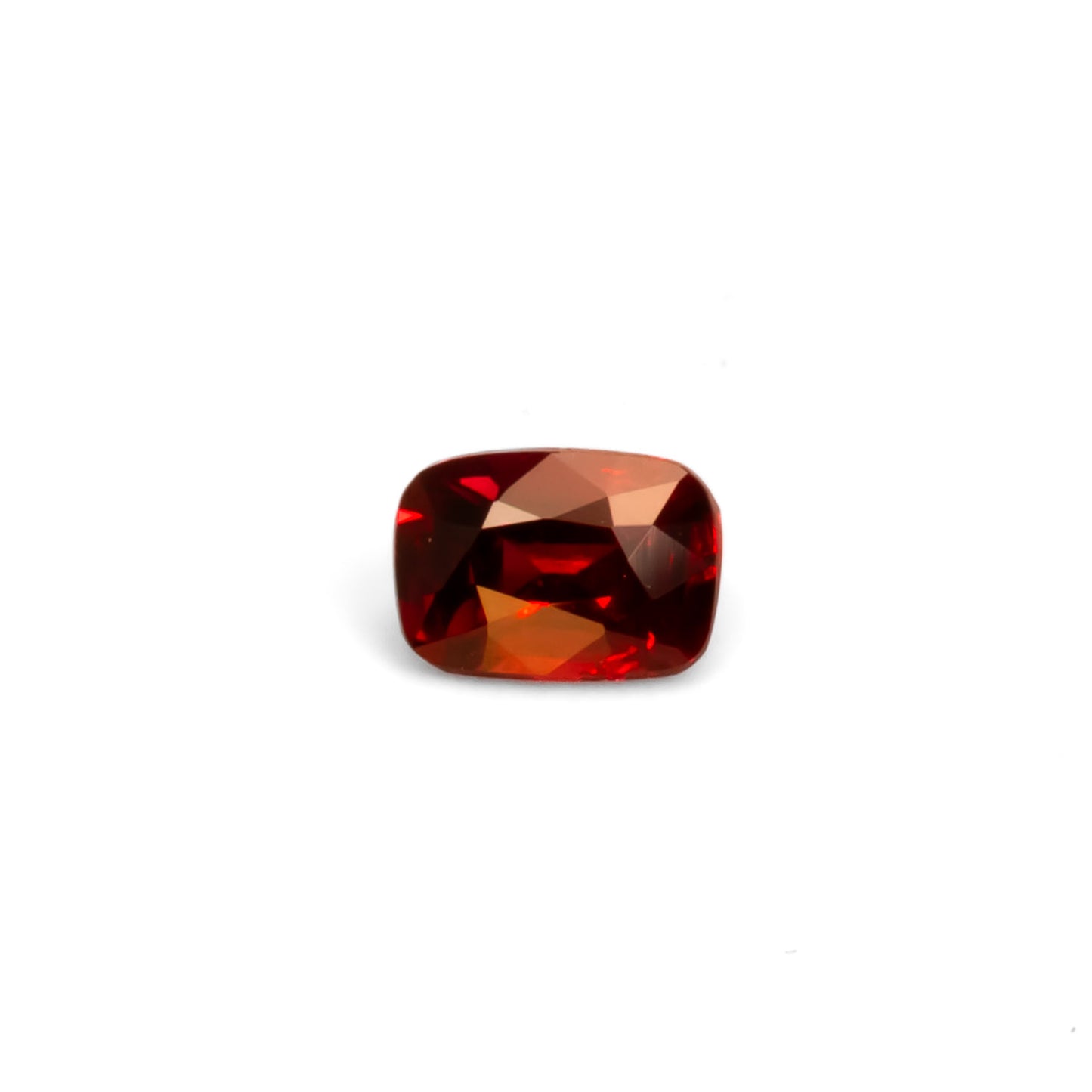 0.42CT NATURAL UNHEATED RUBY - CUSHION CUT PIGEON BLOOD RED