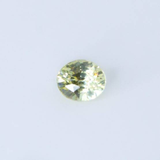 1.03 CT NATURAL YELLOW SAPPHIRE OVAL CUT UNHEATED