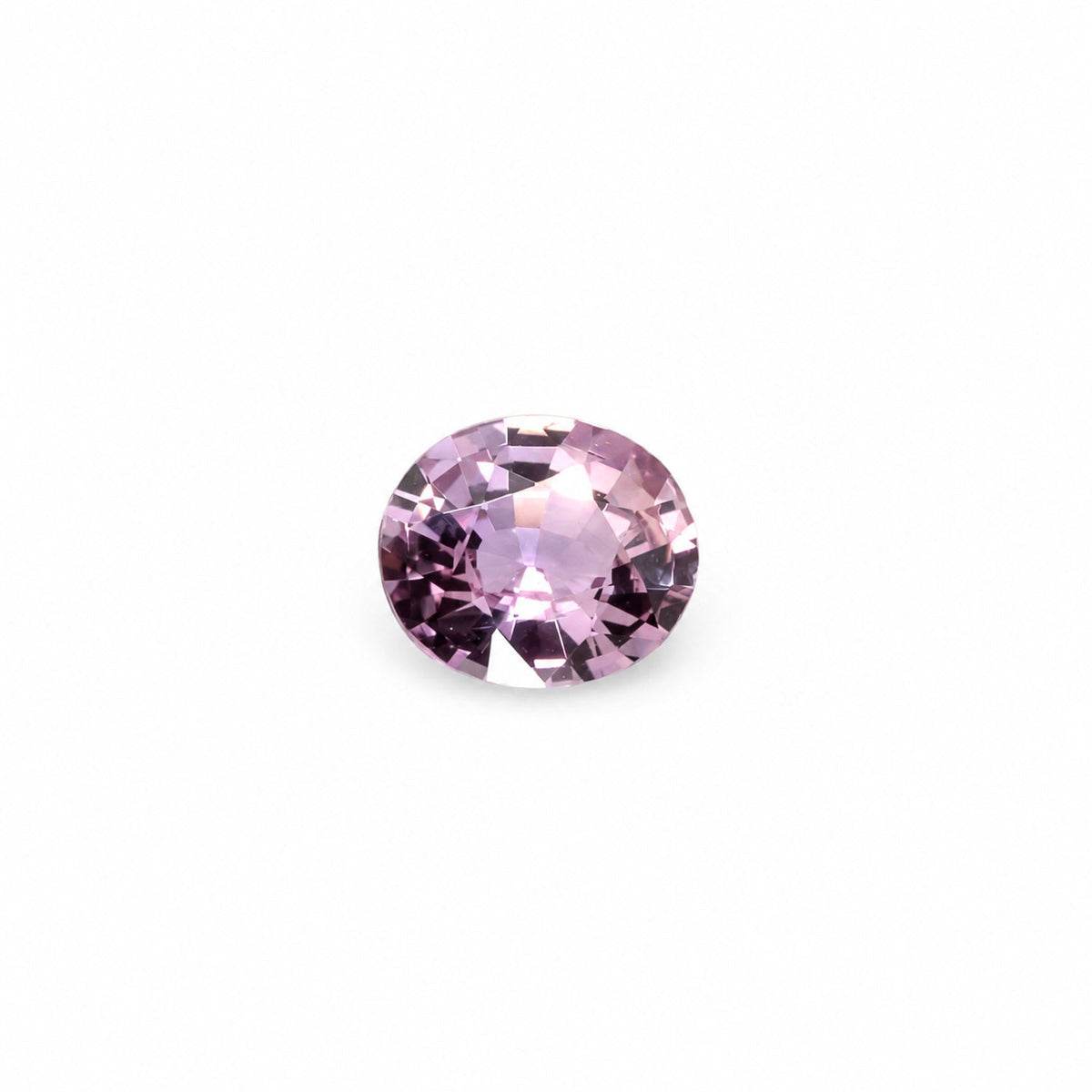1.22 ct natural unheated pink sapphire, oval mixed cut