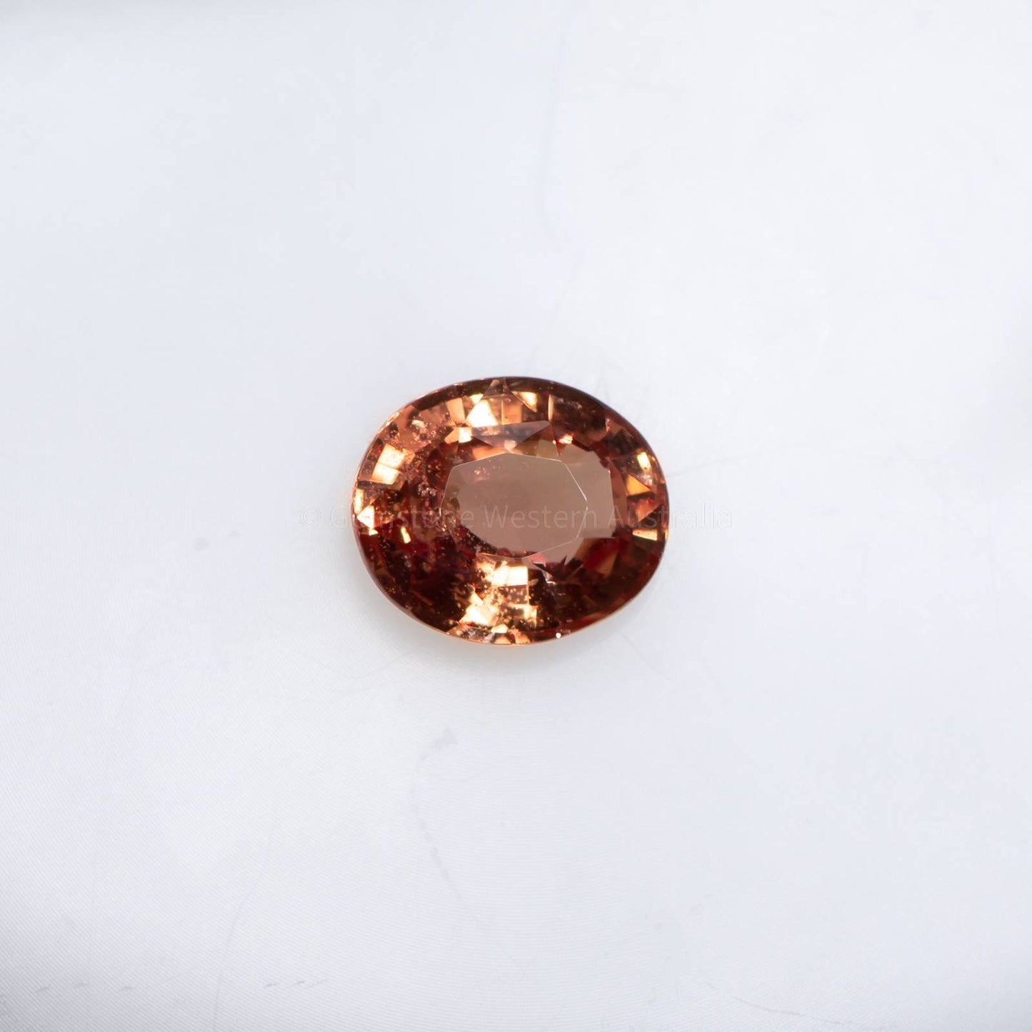 1.05 CT NATURAL PADPARADSCHA OVAL CUT UNHEATED