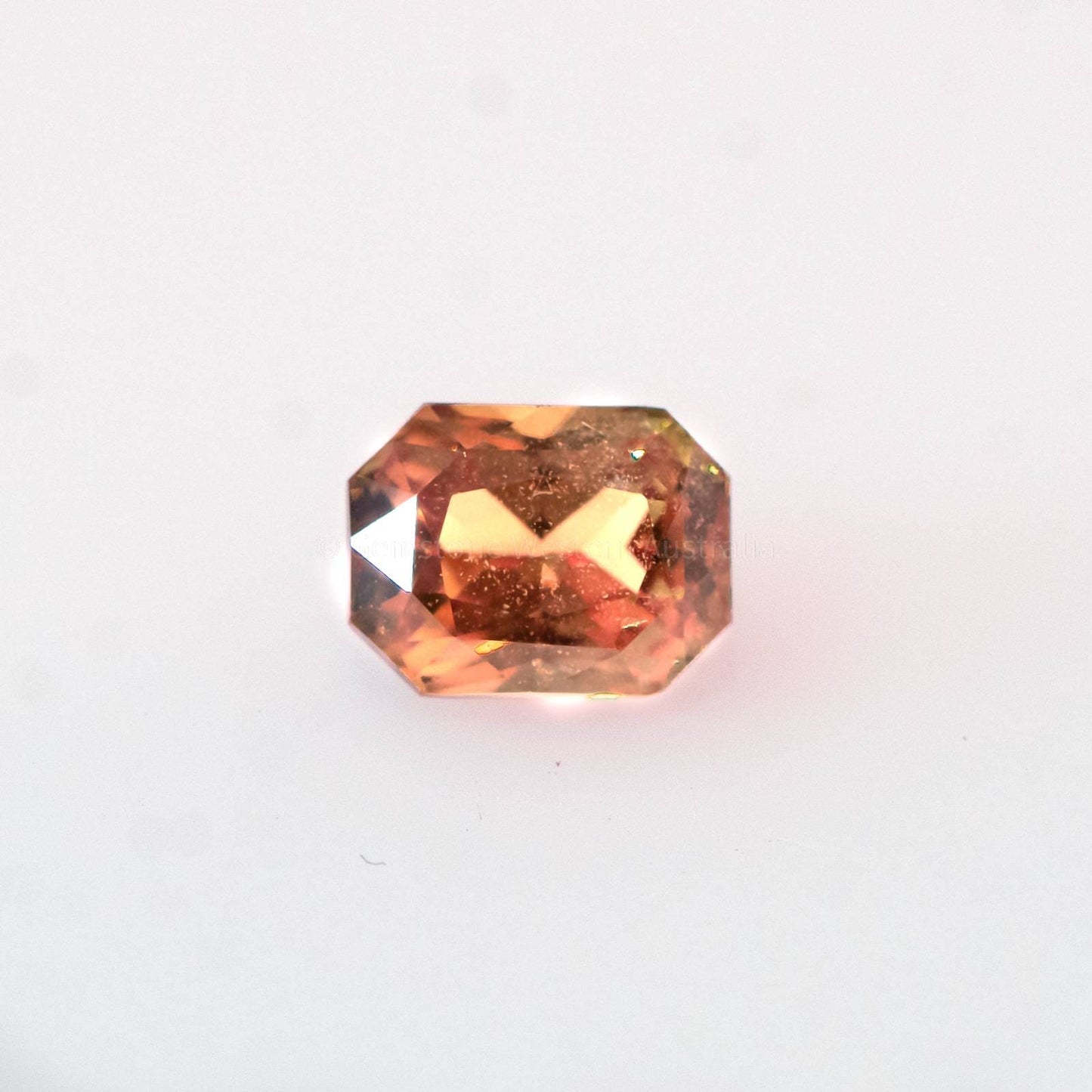 1.57 CT UNHEATED NATURAL SUNSET PADPARADSCHA RADIANT MIX CUT CERTIFIED