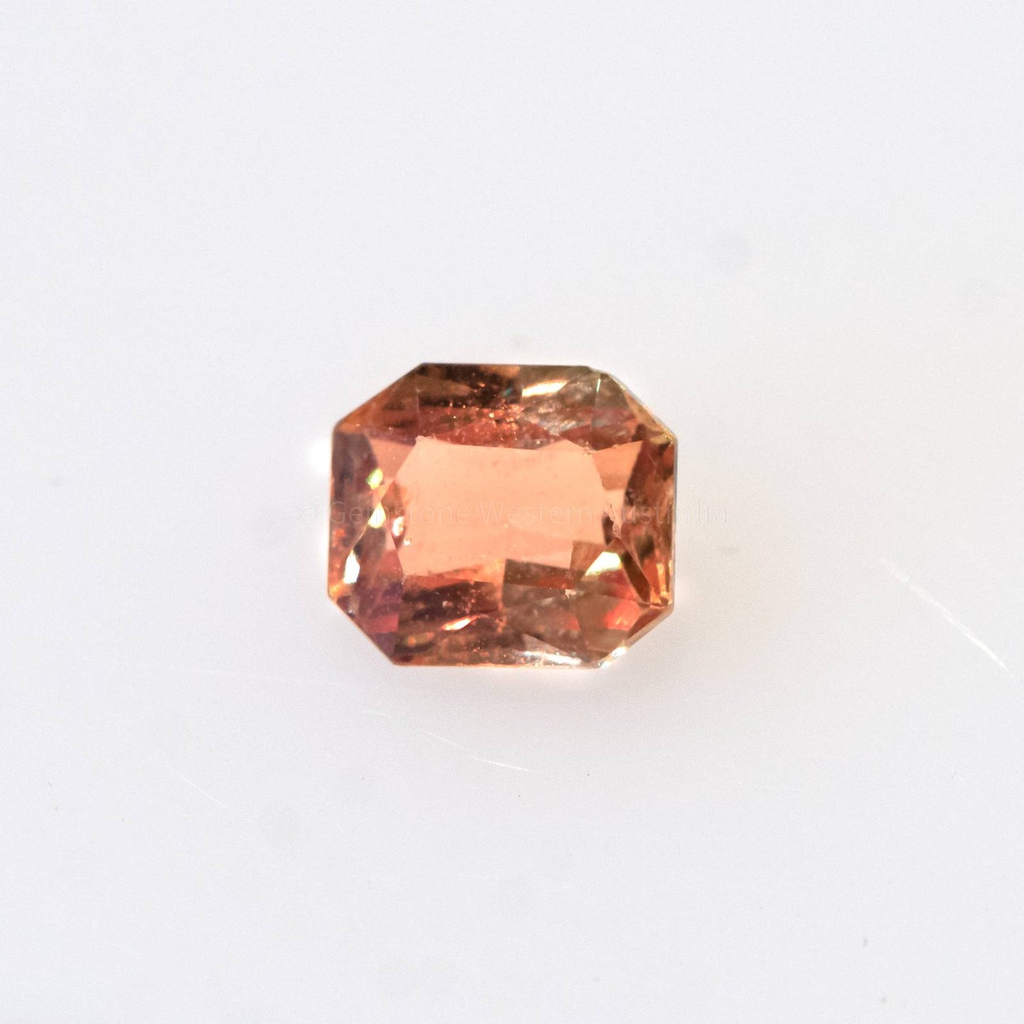 1.04 CT UNHEATED NATURAL SUNSET  PADPARADSCHA RADIANT MIX CUT  CERTIFIED