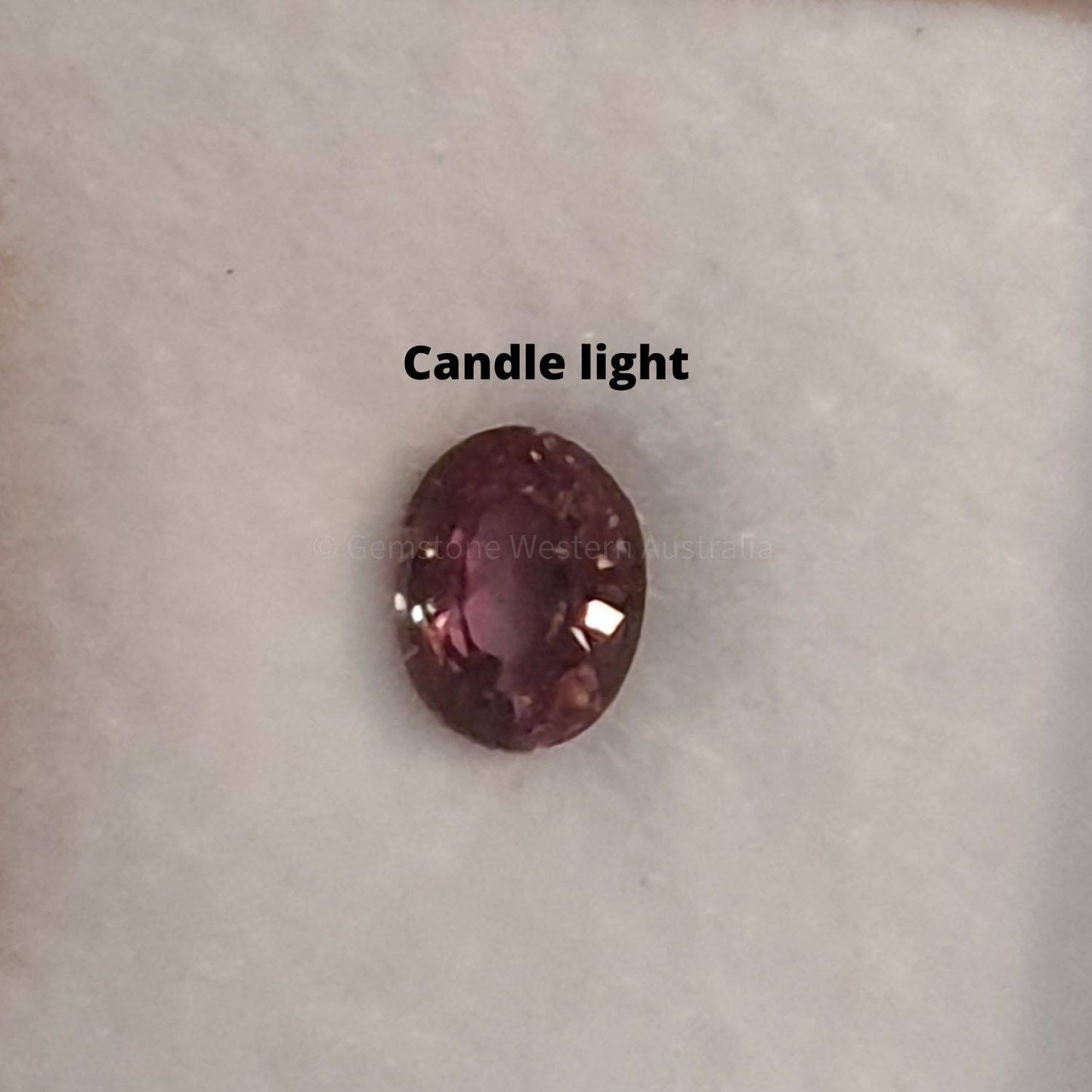 0.57 ct Natural Alexandrite Loose Gemstone Oval Cut