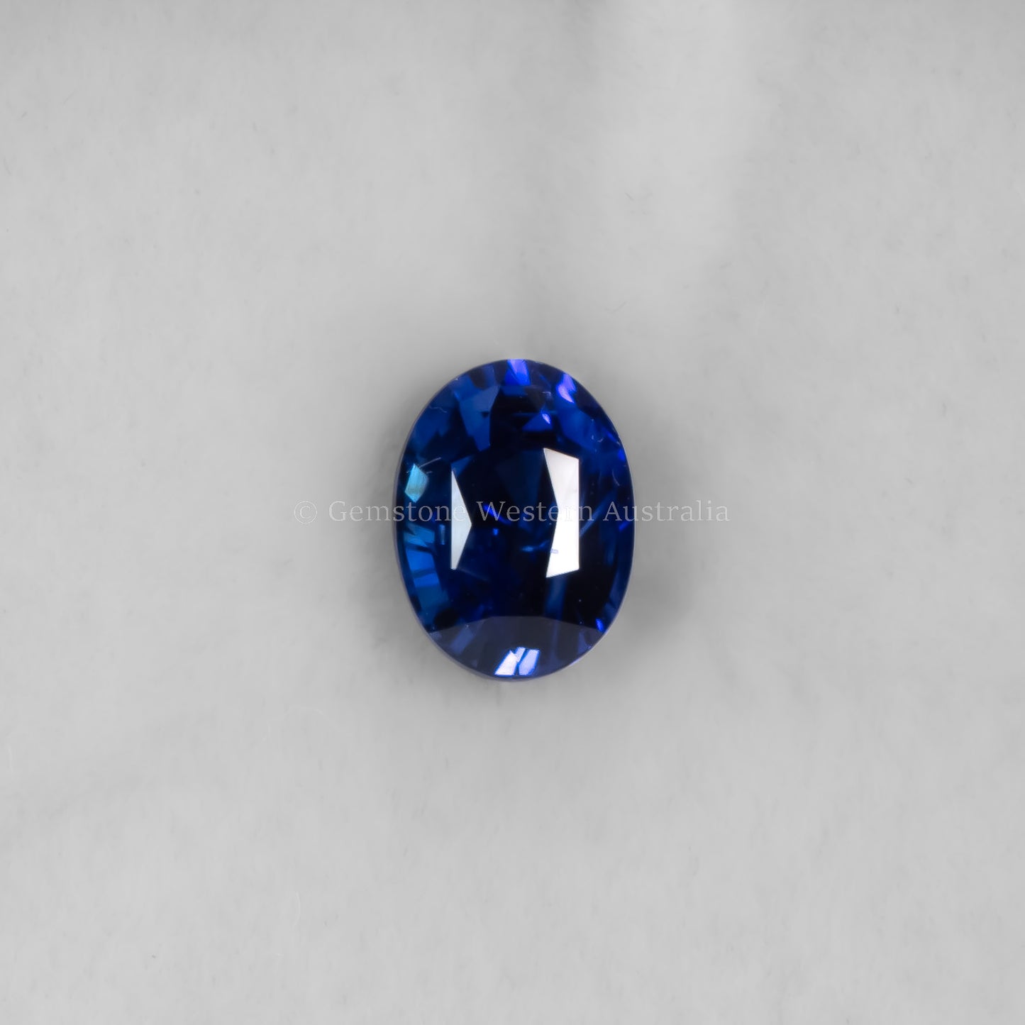 1.53 CT NATURAL HEATED BLUE SAPPHIRE - OVAL CUT