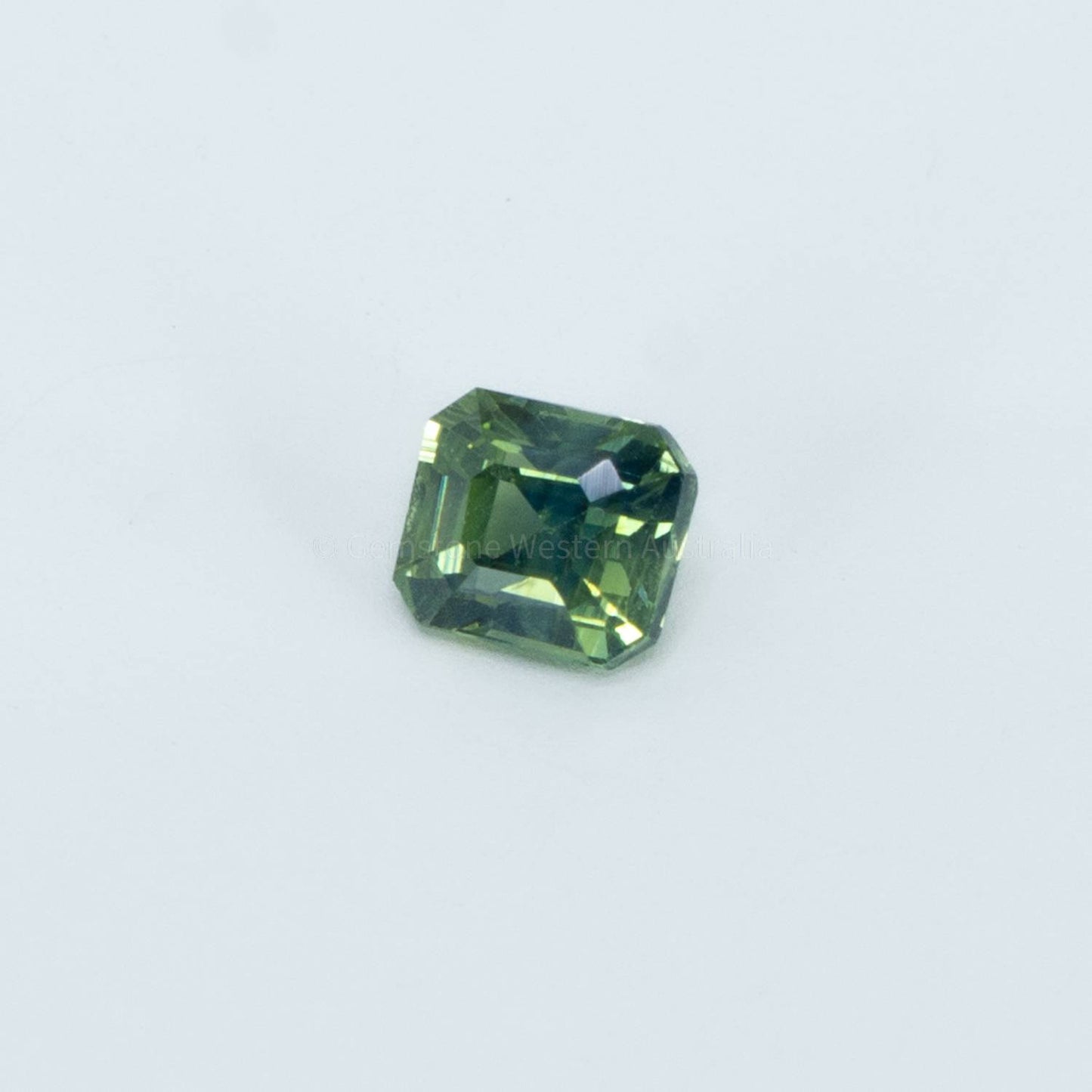 0.78 CT UNHEATED NATURAL TEAL  GREEN SAPPHIRE   CERTIFIED