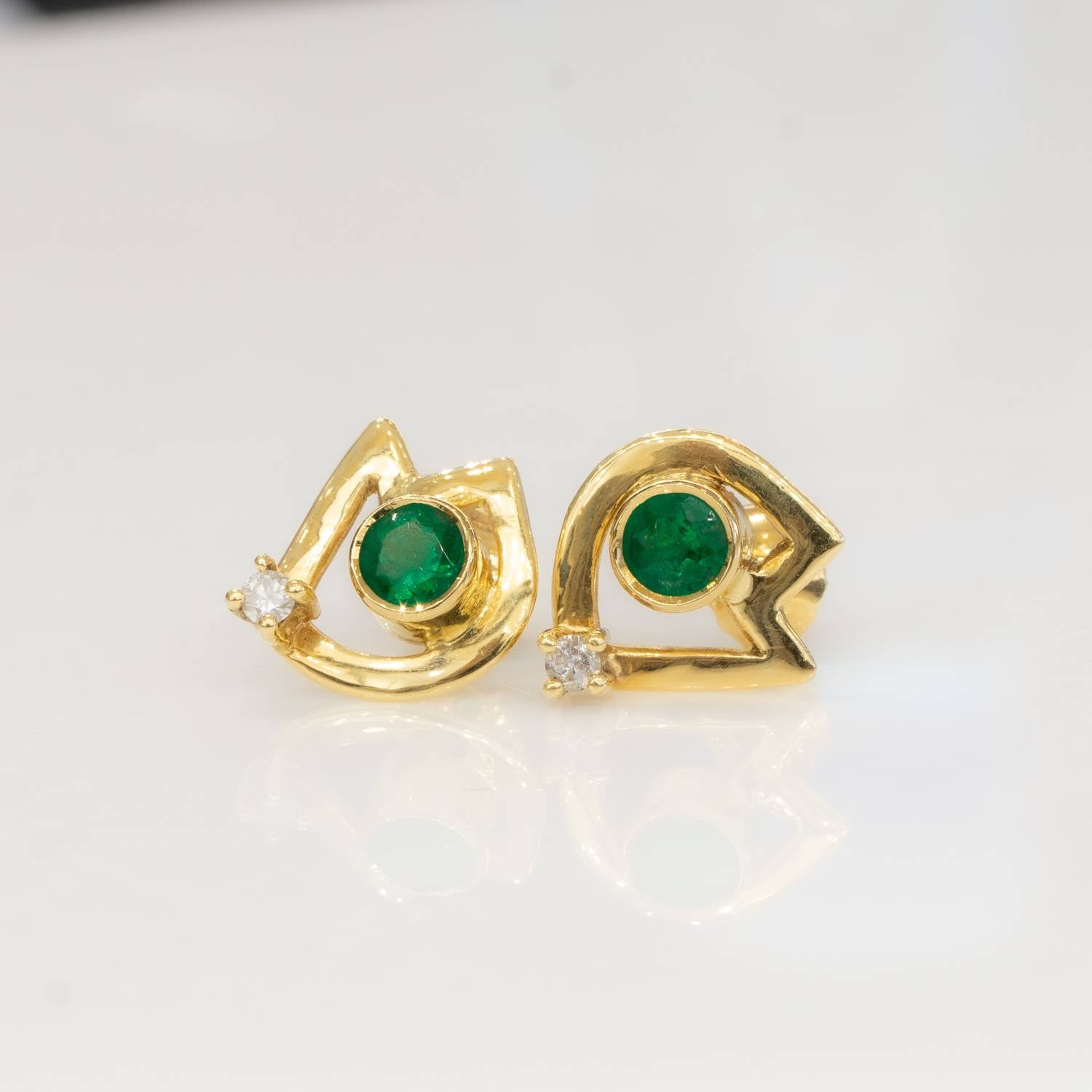 diamond stud earrings