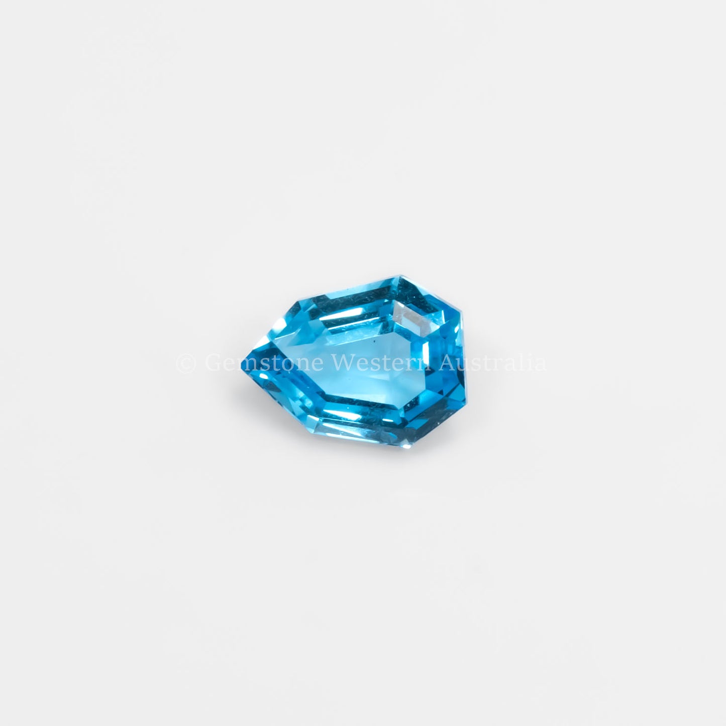 1.44 Ct Natural Swiss Blue Topaz – Shield Fancy Cut