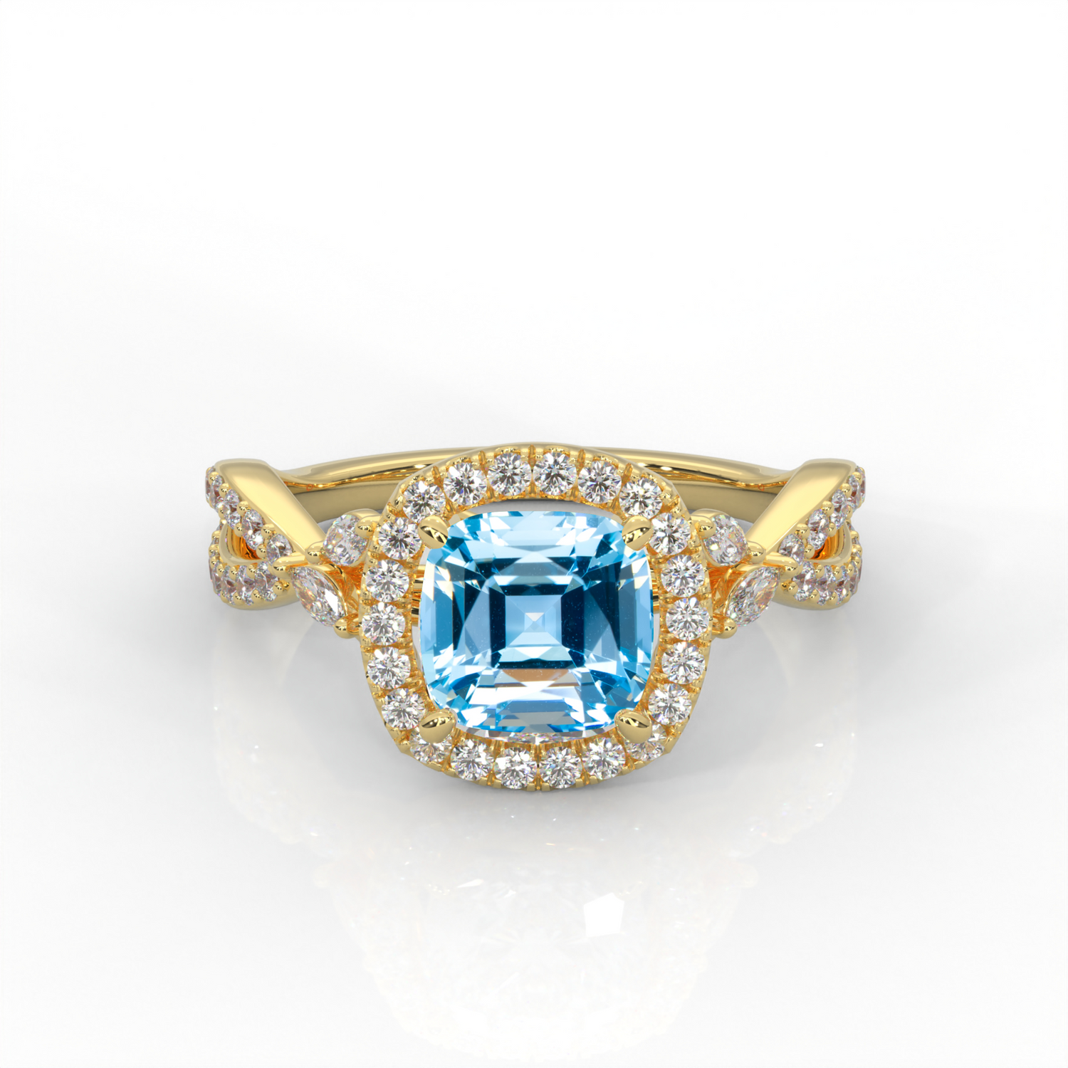 Aquamarine Rings