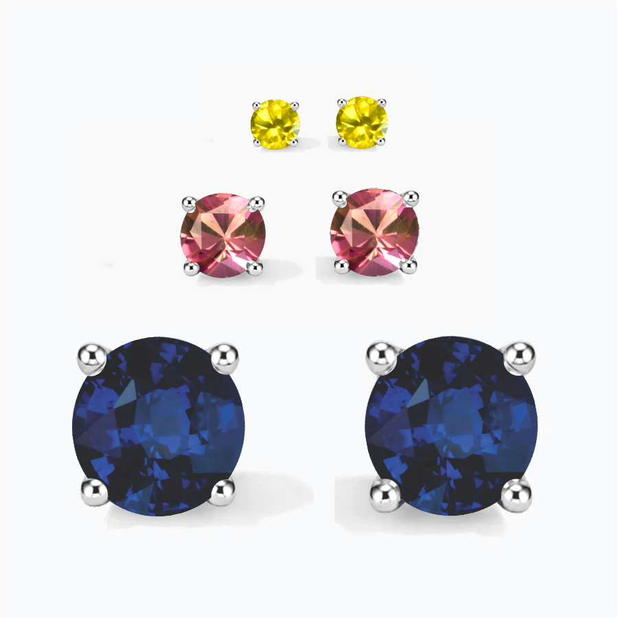 All Sapphires Earrings