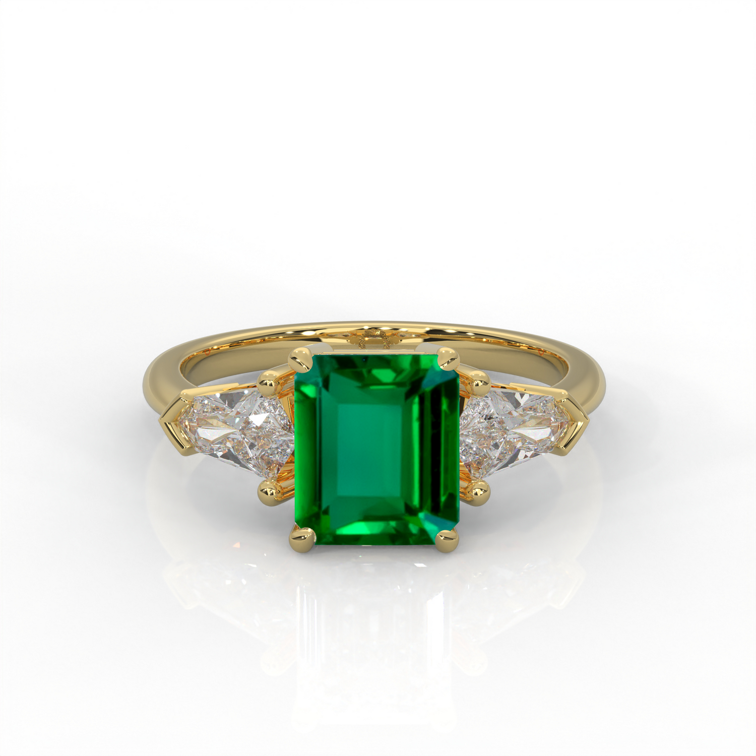 emerald engagement rings