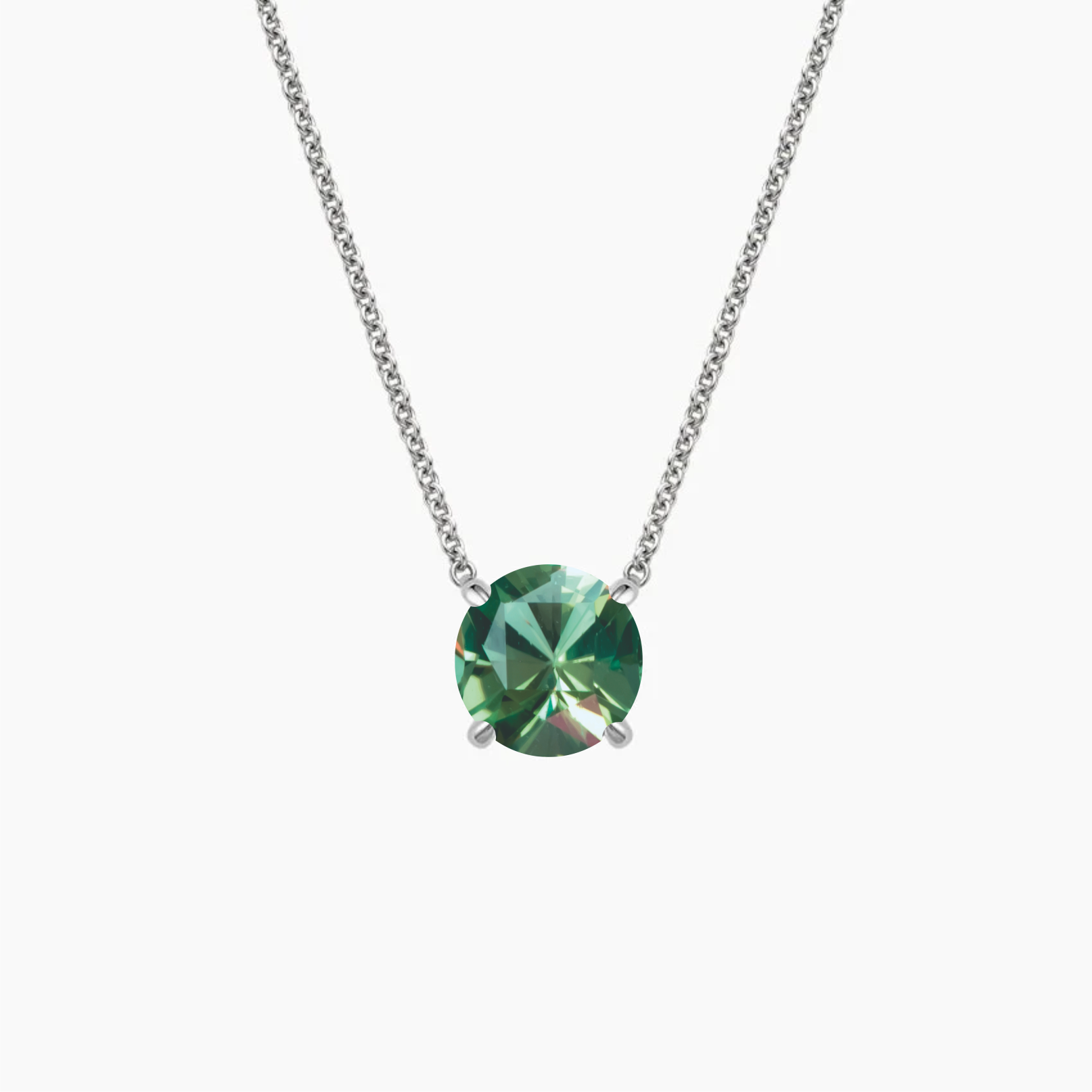 Green Sapphire Pendants