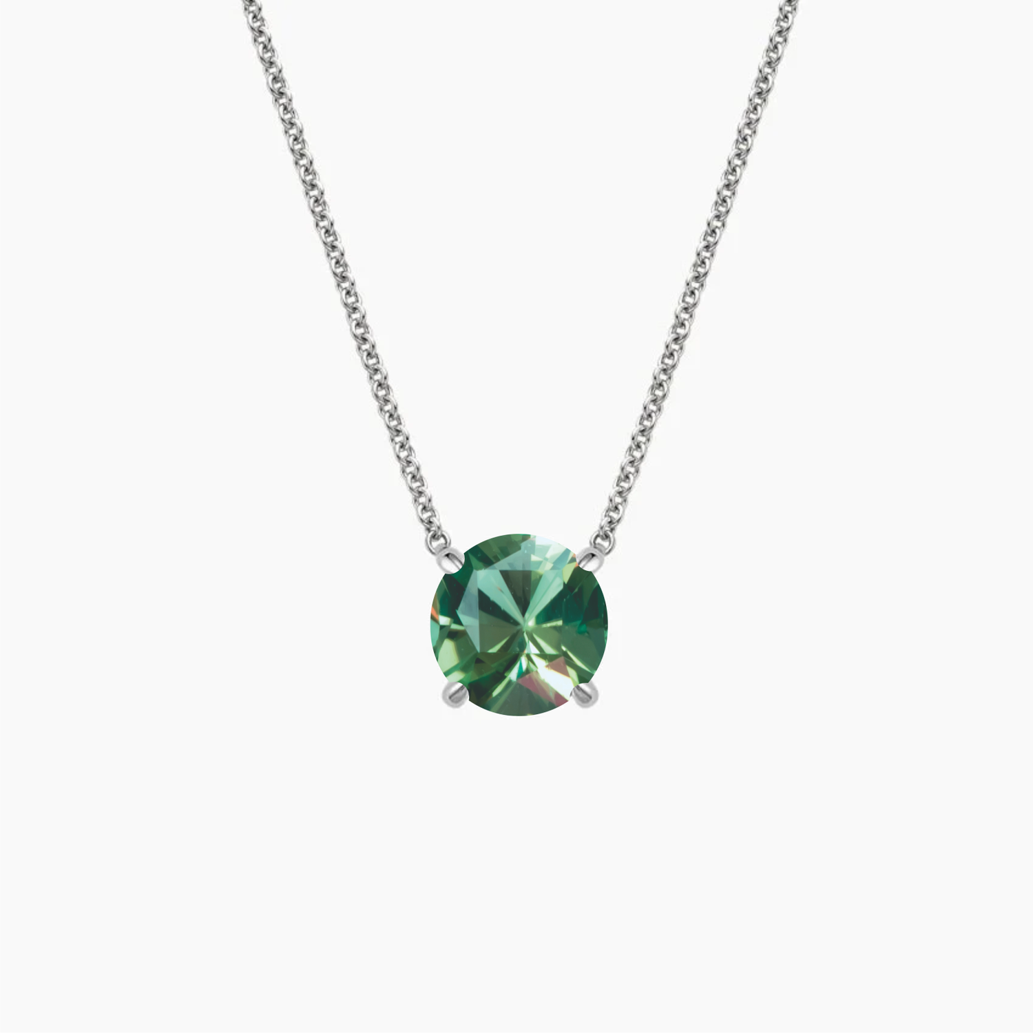 Green Sapphire Pendants