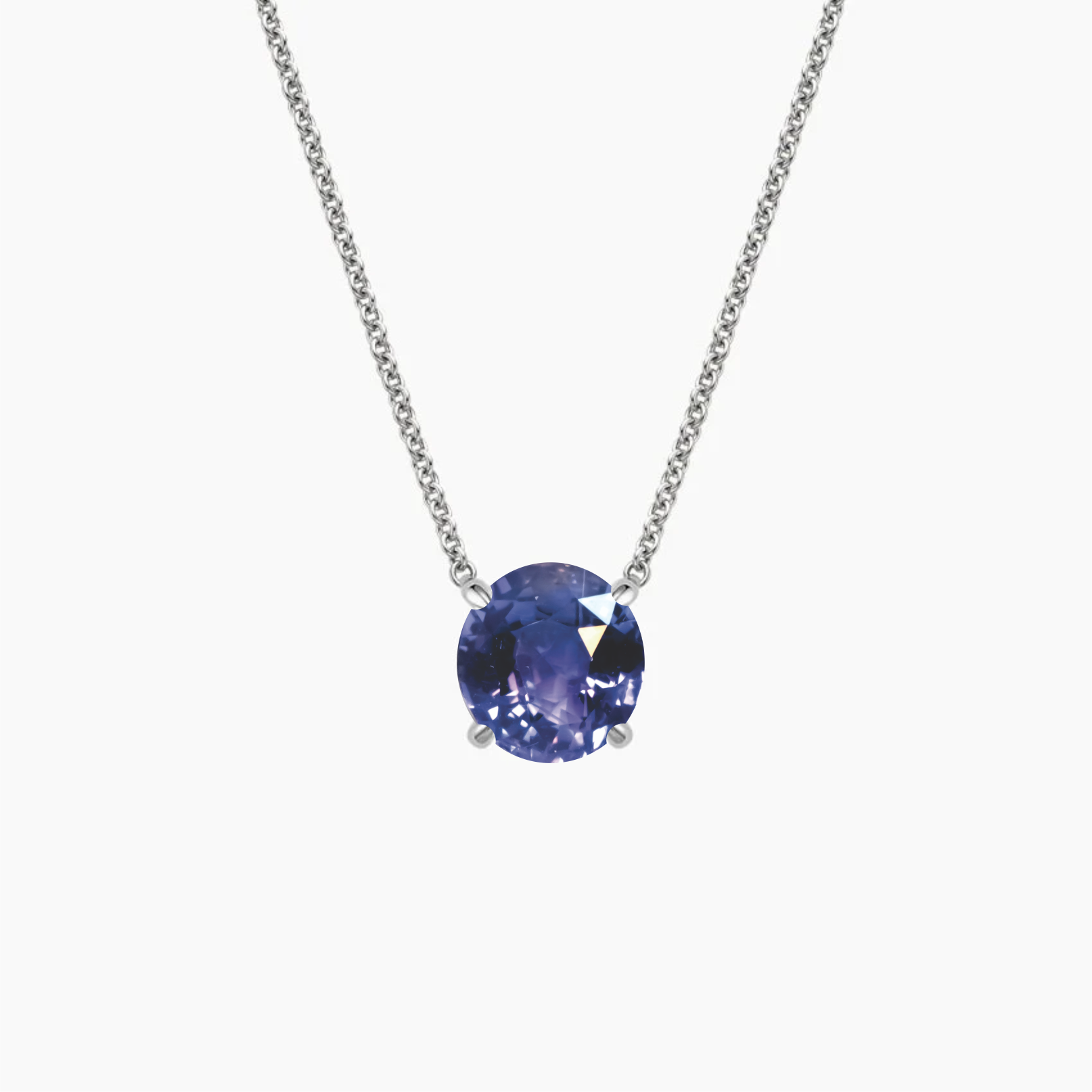 Purple Sapphire Pendants