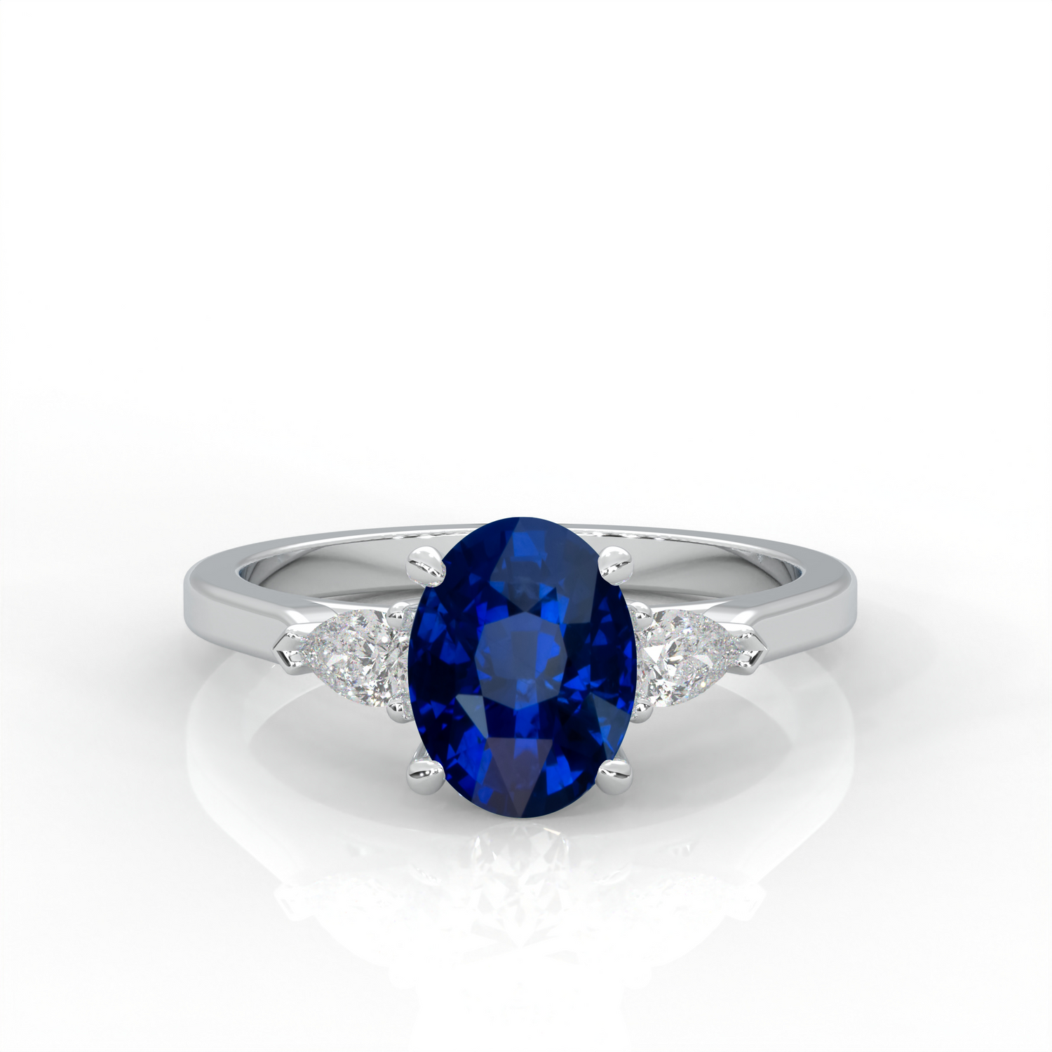 blue sapphire rings