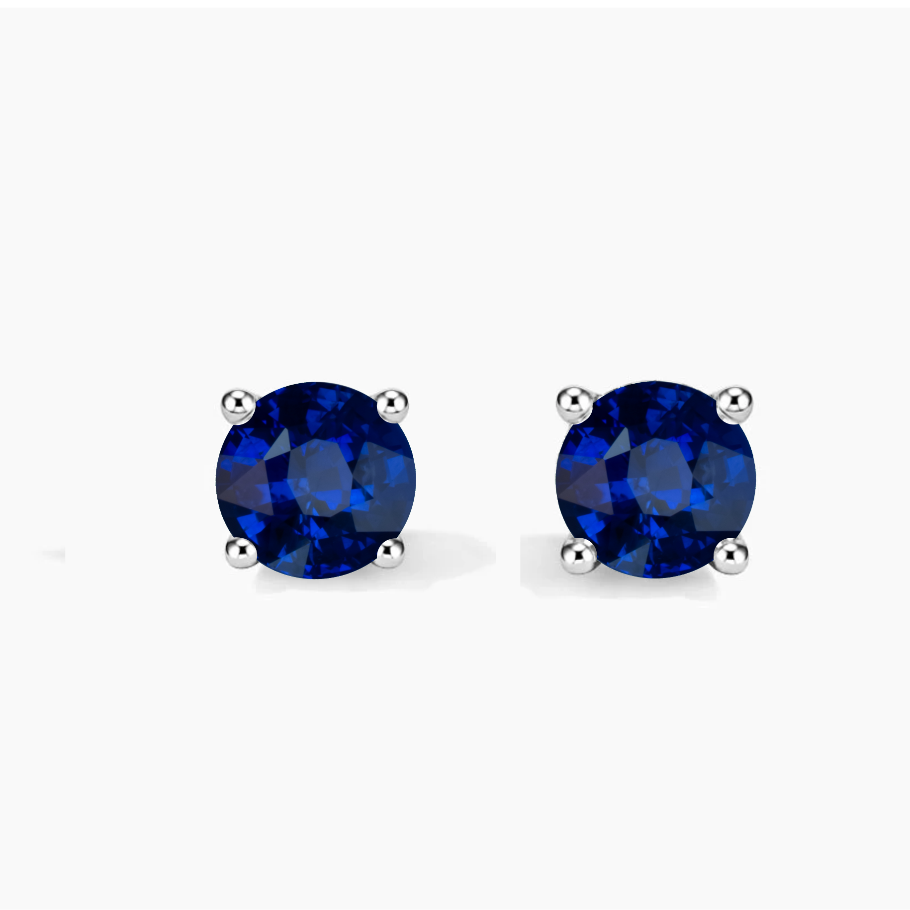 Blue Sapphire Earrings