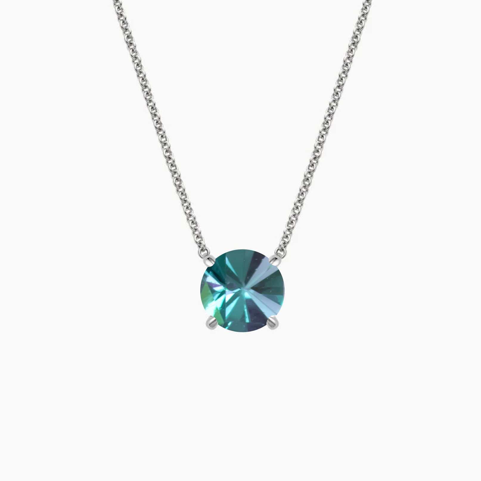 Teal Sapphire Pendants