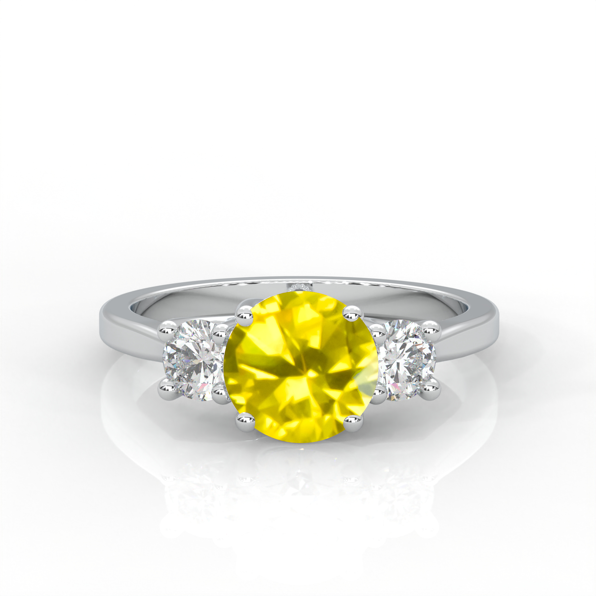 Yellow Sapphire Rings