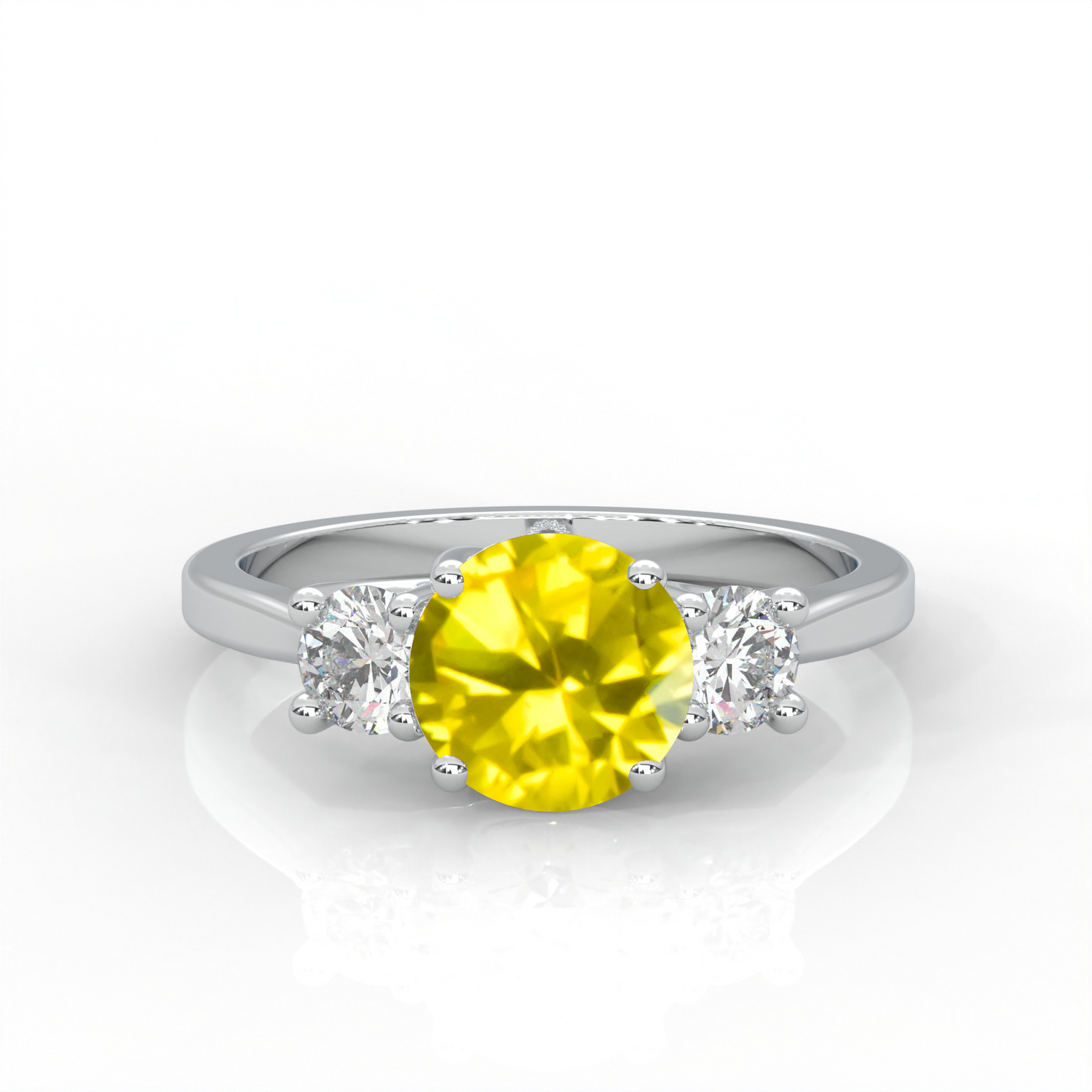 yellow sapphire ring