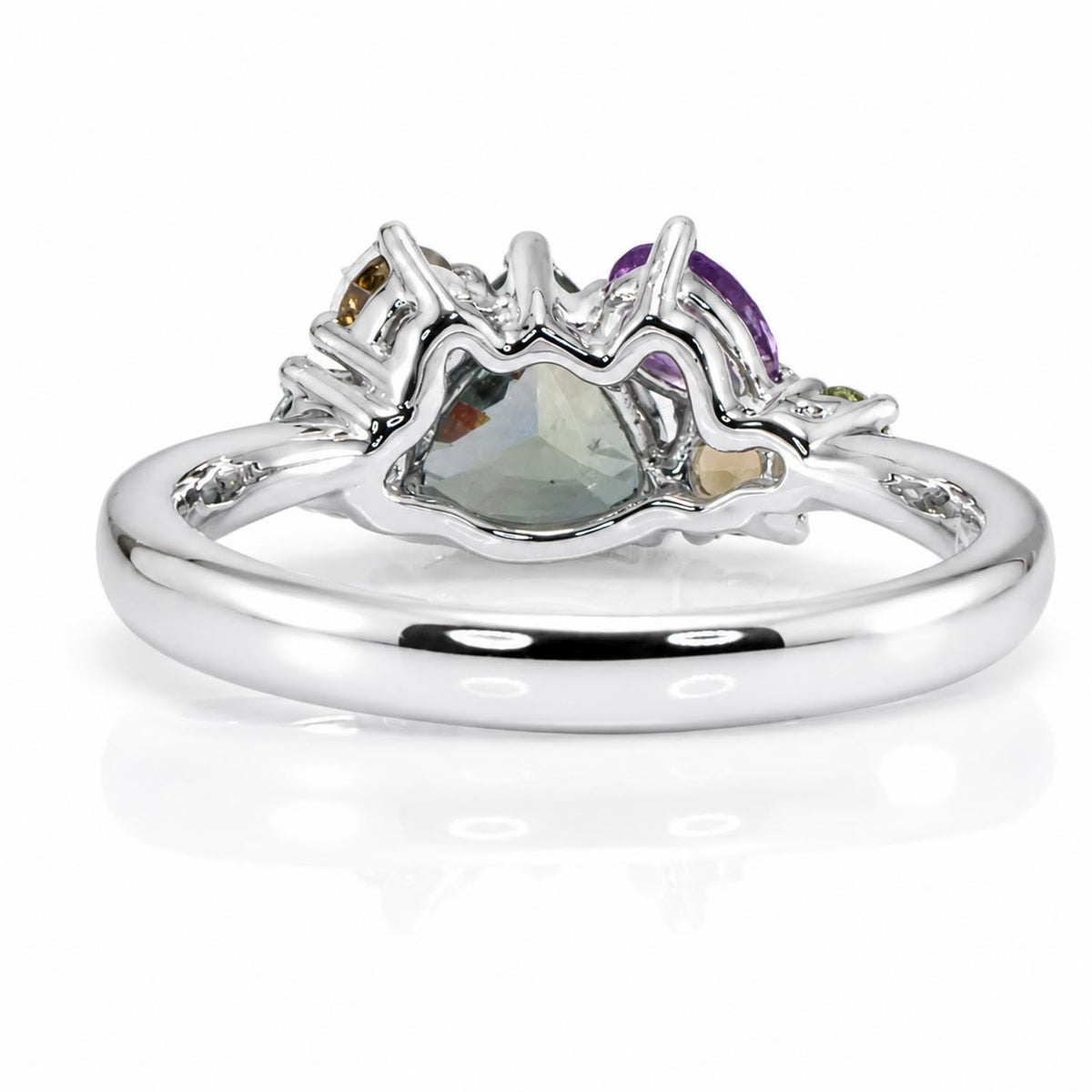 Asymmetrical Cluster Ring – top view