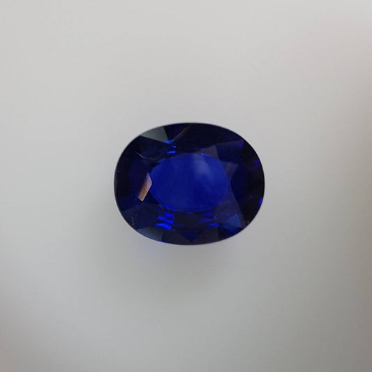 2.1 Carats Blue Sapphire Oval Shape