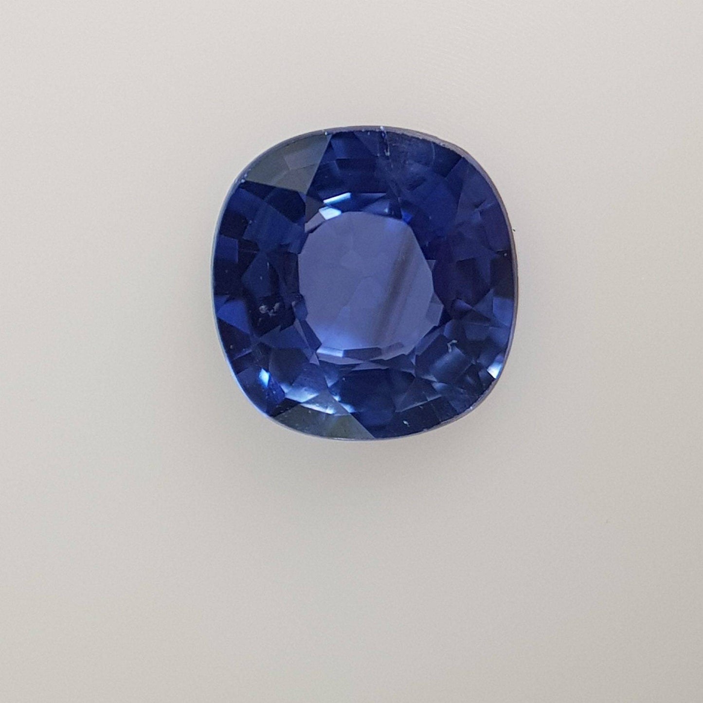 0.67 Carats Blue Sapphire Cushion Shape