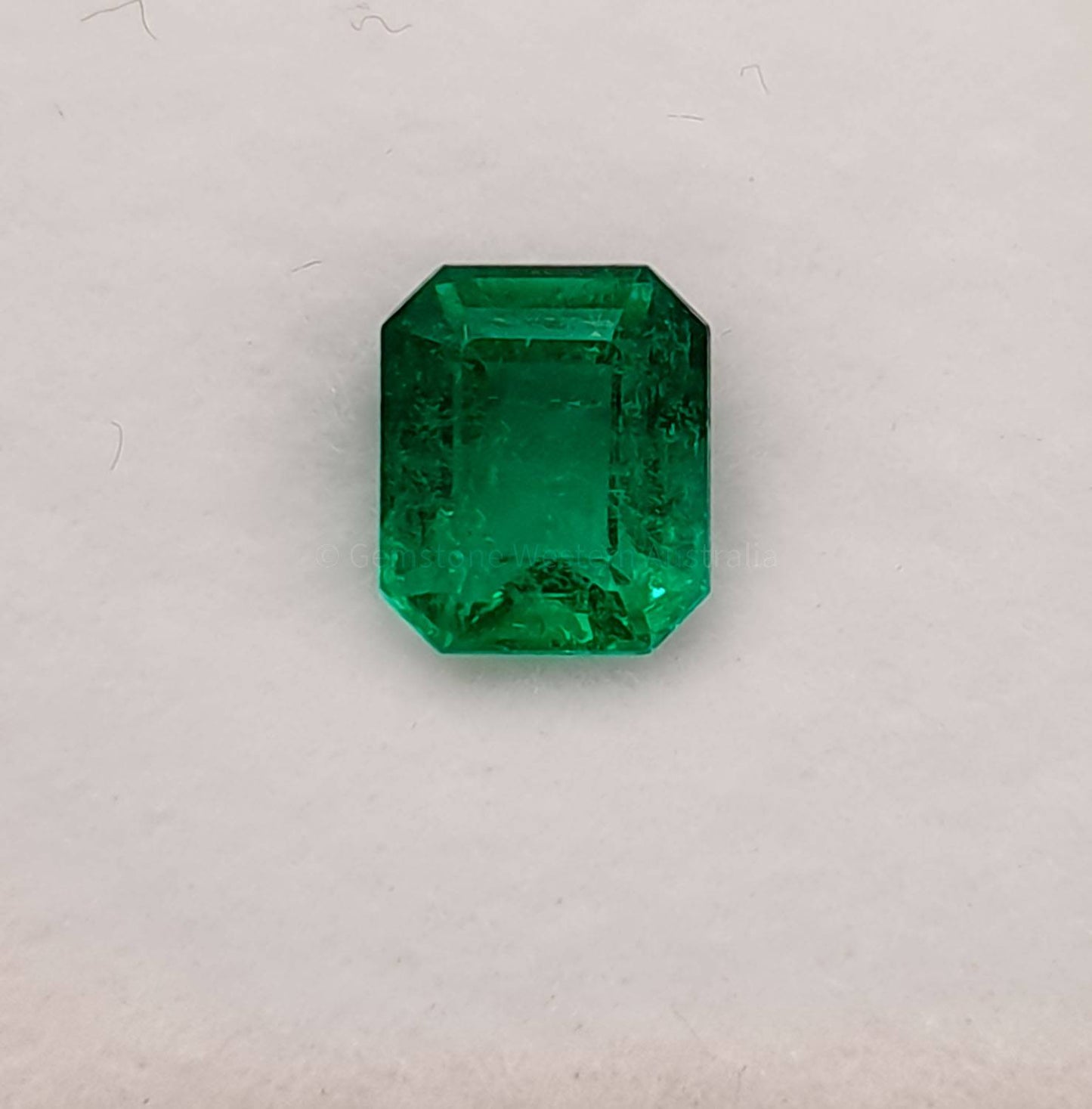 0.96 ct Natural Colombian Emerald Loose Gemstone Emerald Cut