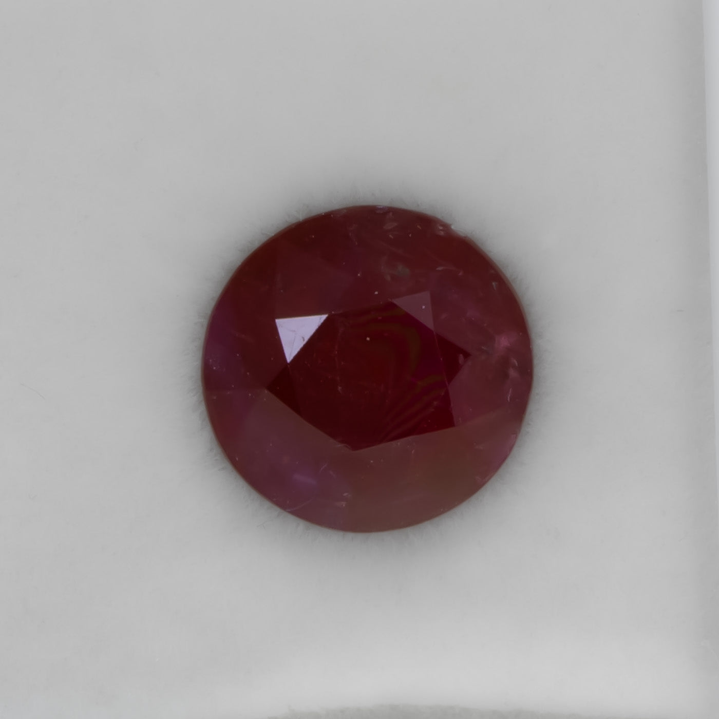 4.27 CT NATURAL UNHEATED RUBY - ROUND CUT