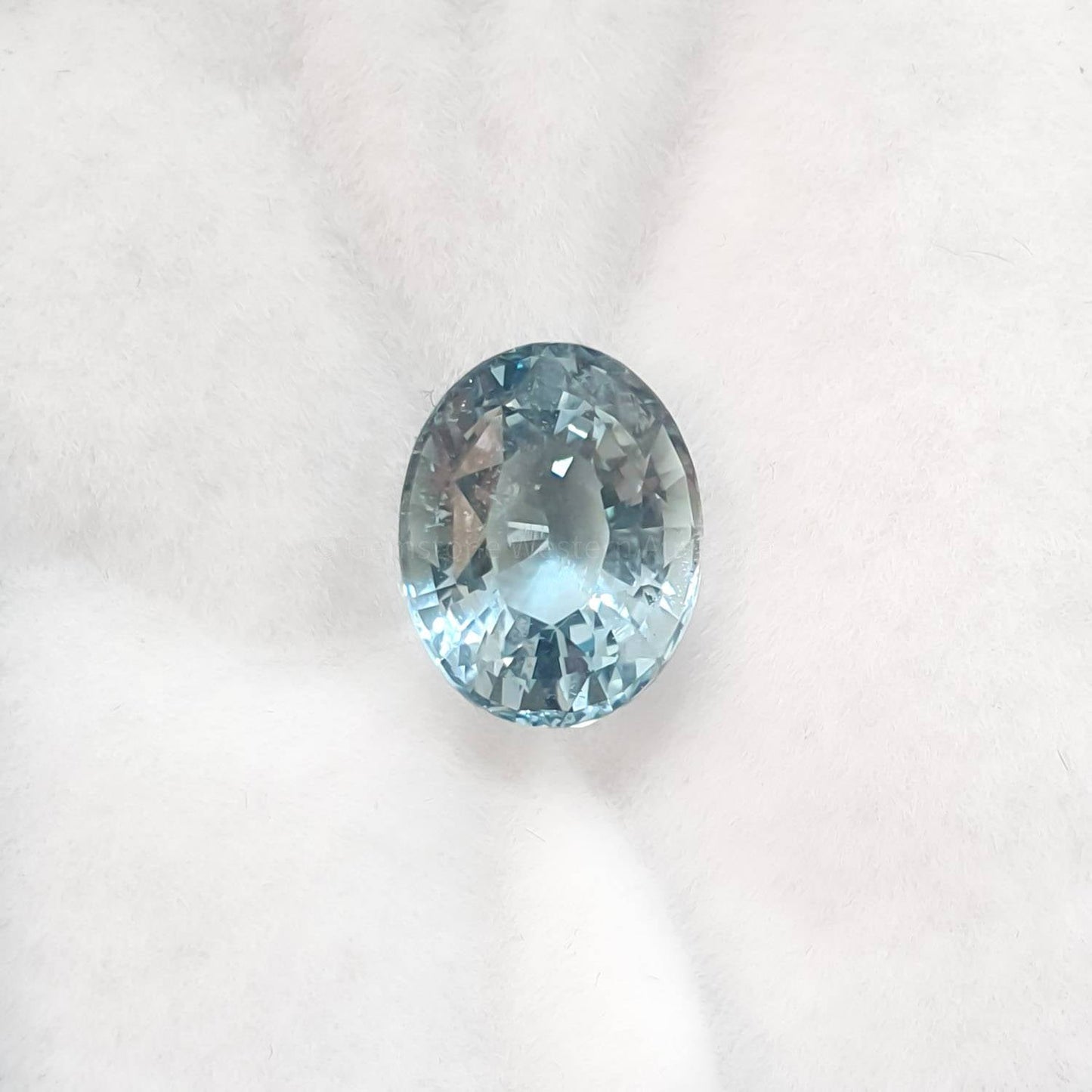 3.11 ct Natural Aquamarine Loose Gemstone Emerald Cut