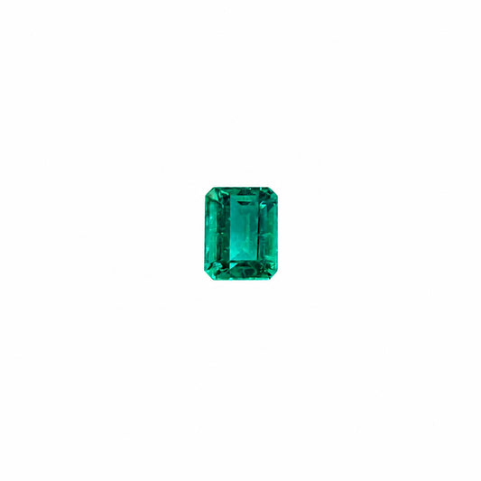 0.24 ct natural Colombian emerald, emerald cut loose gemstone