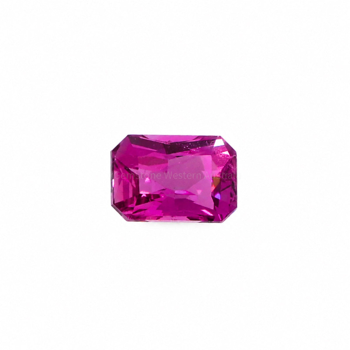 1.03 ct natural unheated pink sapphire, octagonal cut