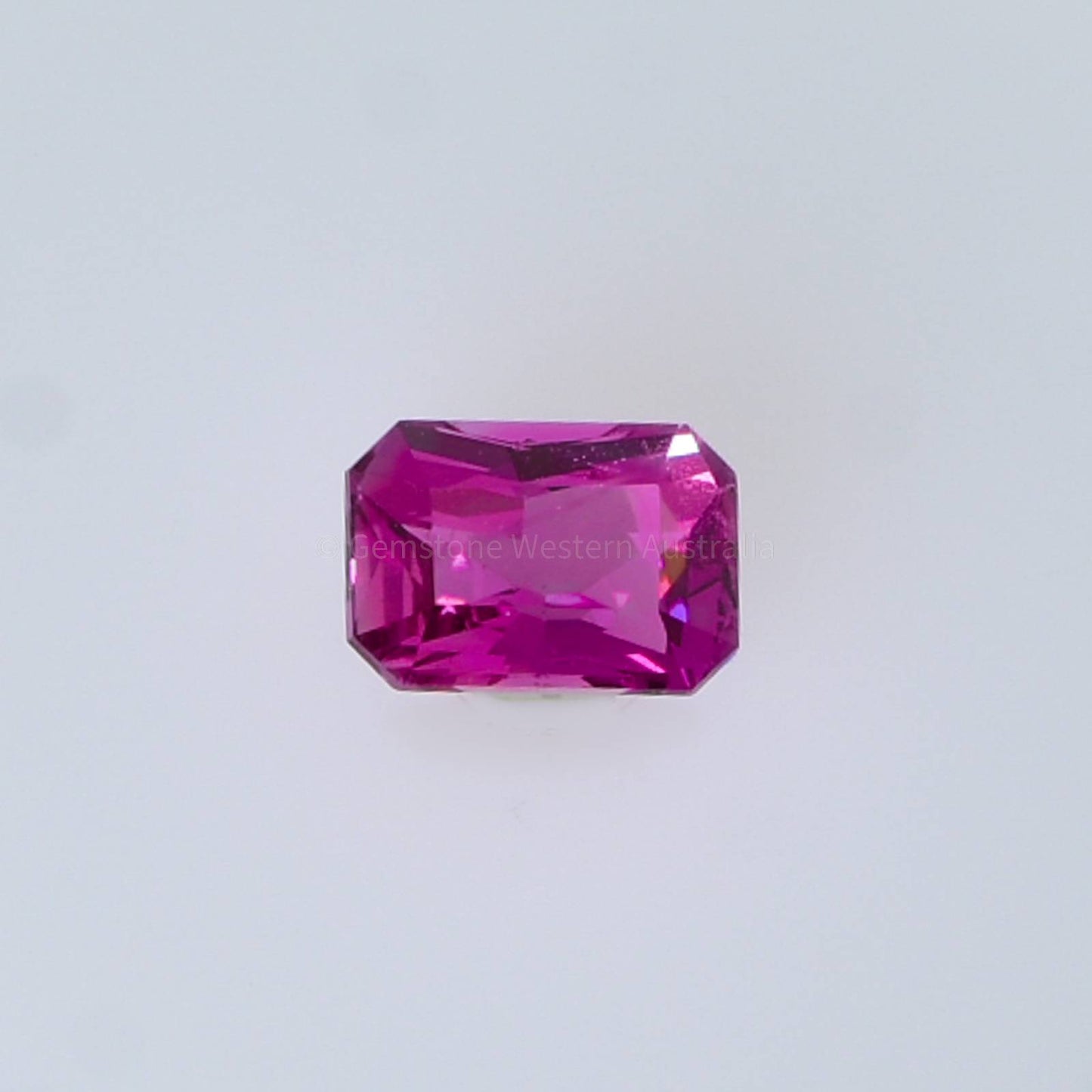 1.03 CT NATURAL PINK SAPPHIRE OCTAGONAL CUT UNHEATED