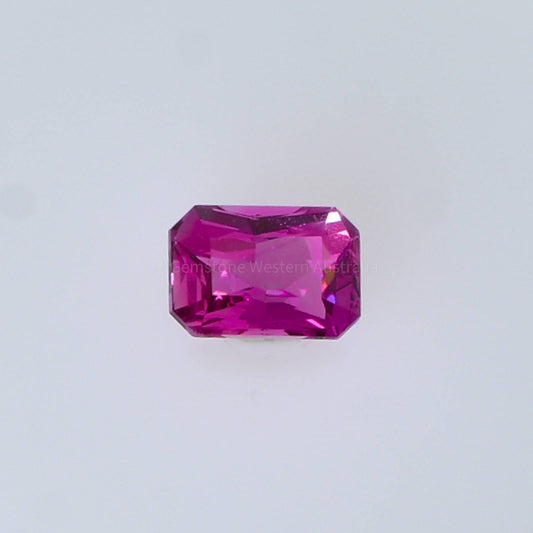 1.03 CT NATURAL PINK SAPPHIRE OCTAGONAL CUT UNHEATED