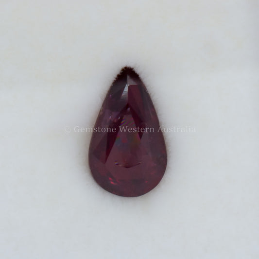 1.57 Ct Natural Unheated Ruby - Pear Cut