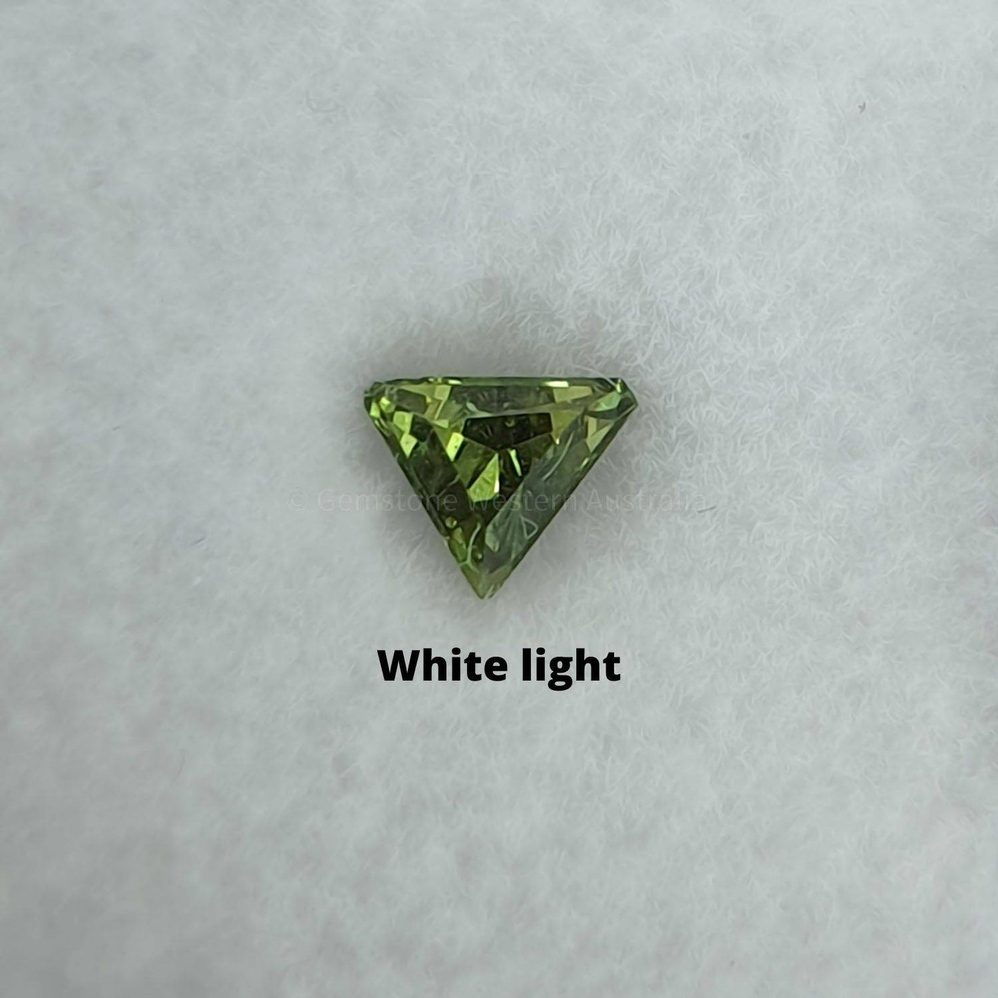 0.20 ct Natural Alexandrite Loose Gemstone Trillion Fancy Cut